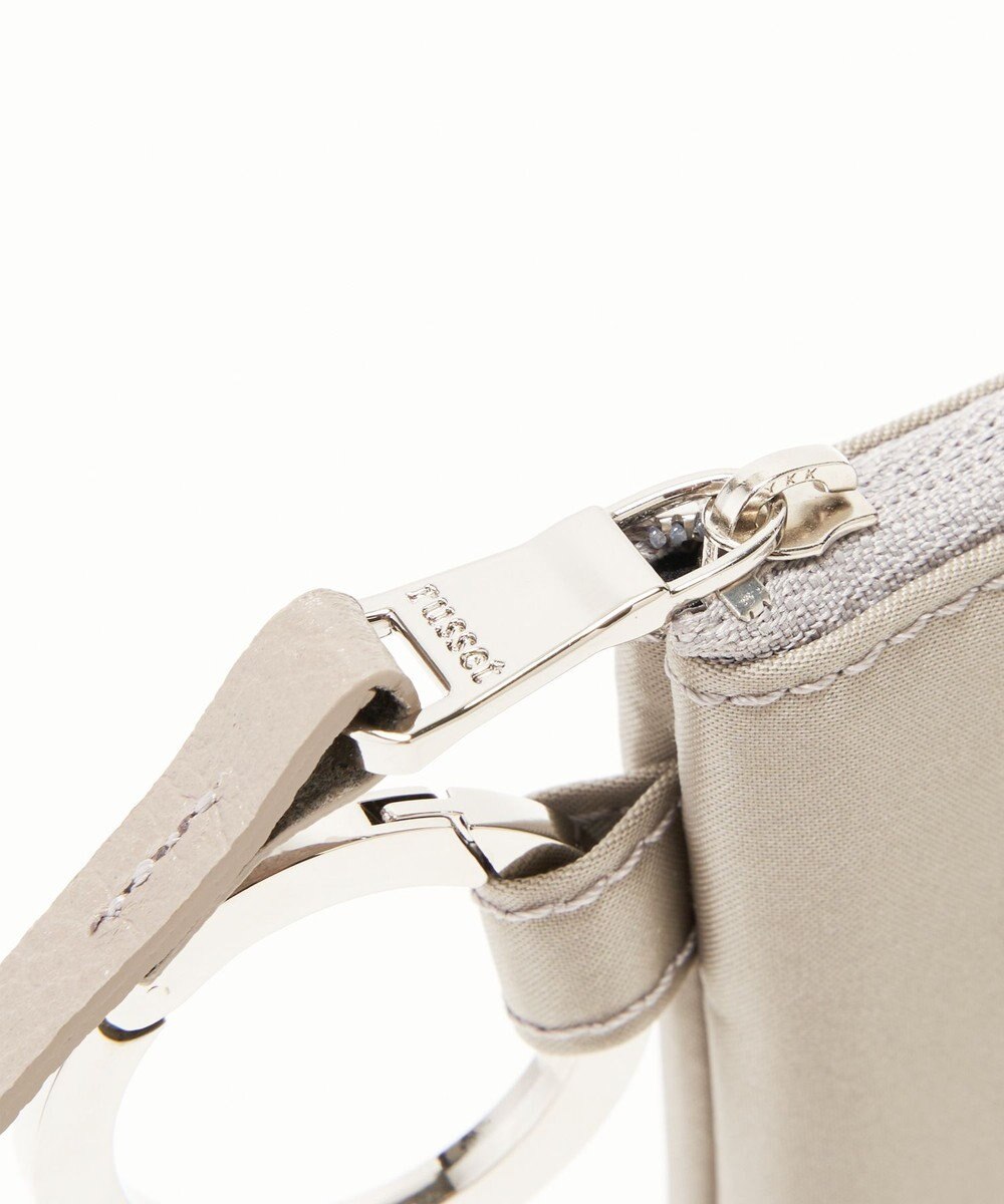 russet カラビナ付きスクエアフラットポーチ(Z-207) 