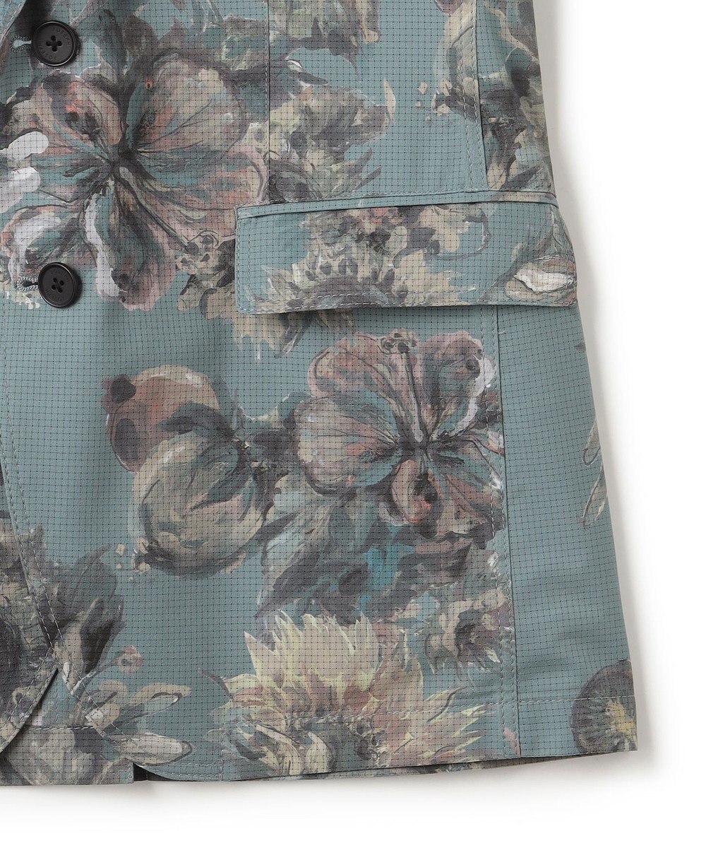 JOSEPH HOMME 【LEON 掲載】クールドッツストレッチトロピカル柄　ジャケット 