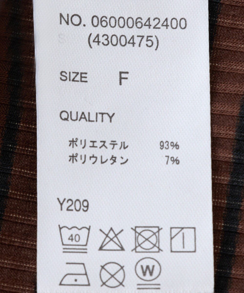 Green Parks ・ＳＵＧＡＲ　ＳＰＯＯＮ　ボーダーリブワンピース 