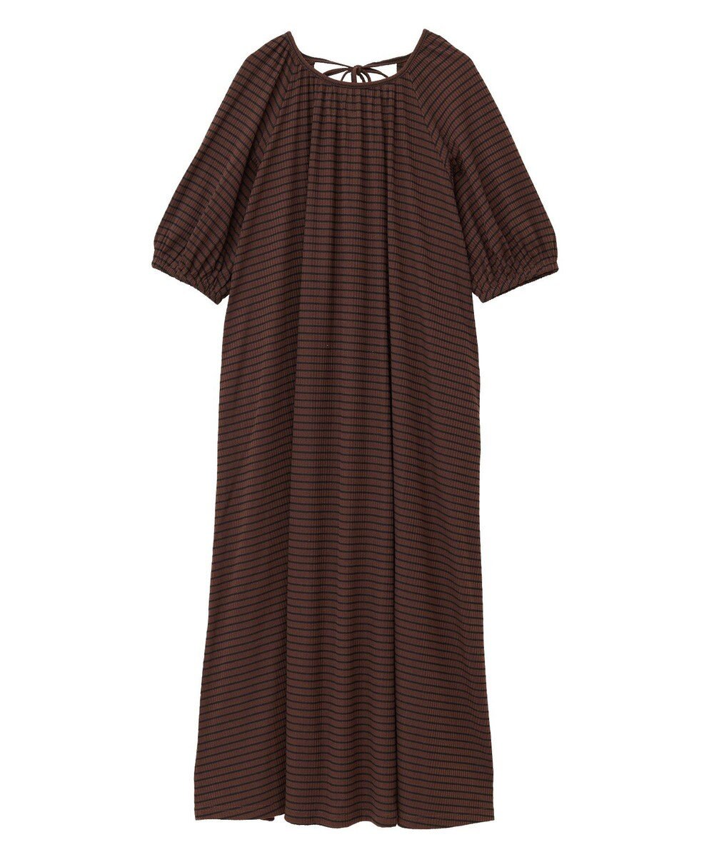 Green Parks ・ＳＵＧＡＲ　ＳＰＯＯＮ　ボーダーリブワンピース 