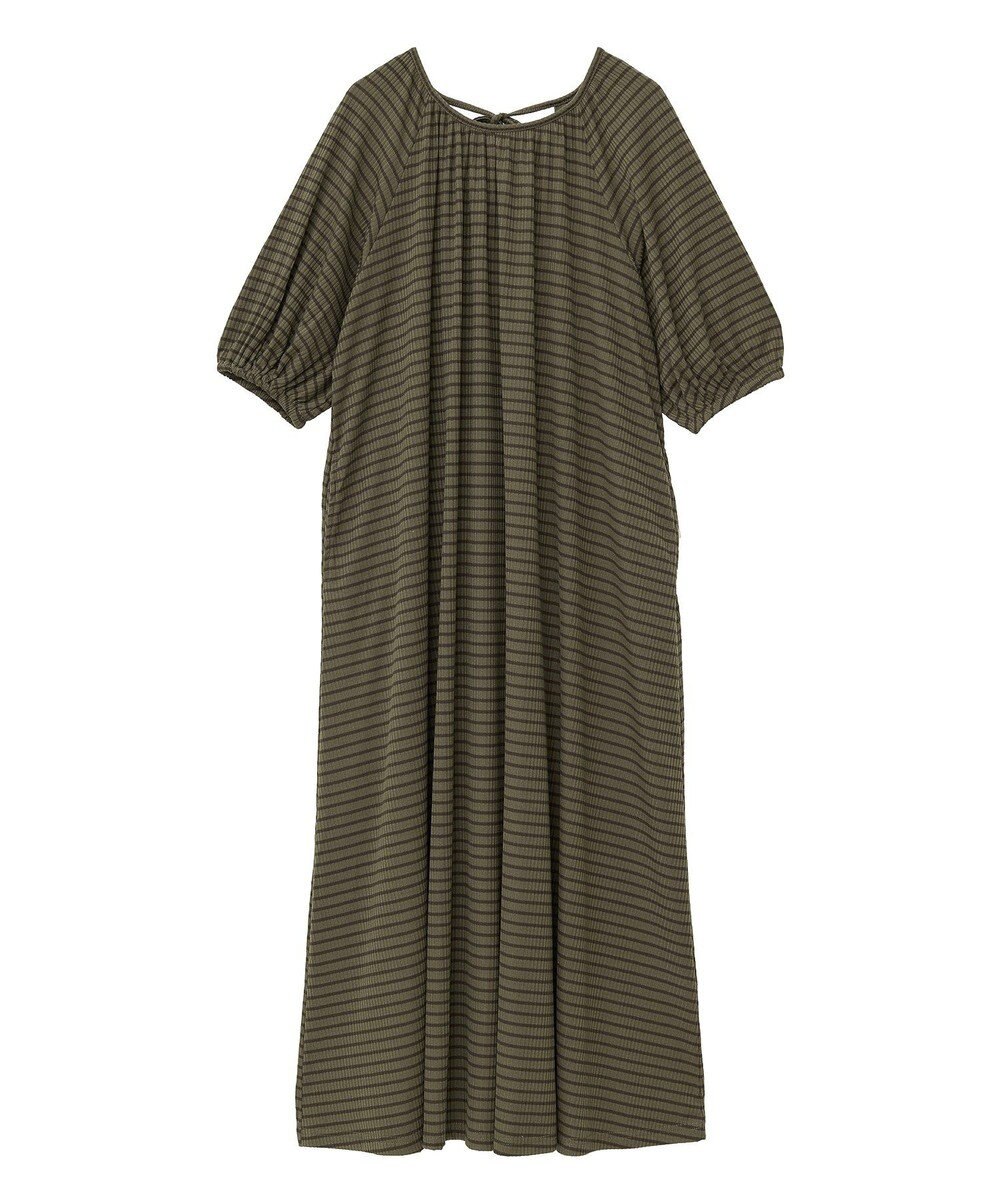 Green Parks ・ＳＵＧＡＲ　ＳＰＯＯＮ　ボーダーリブワンピース 