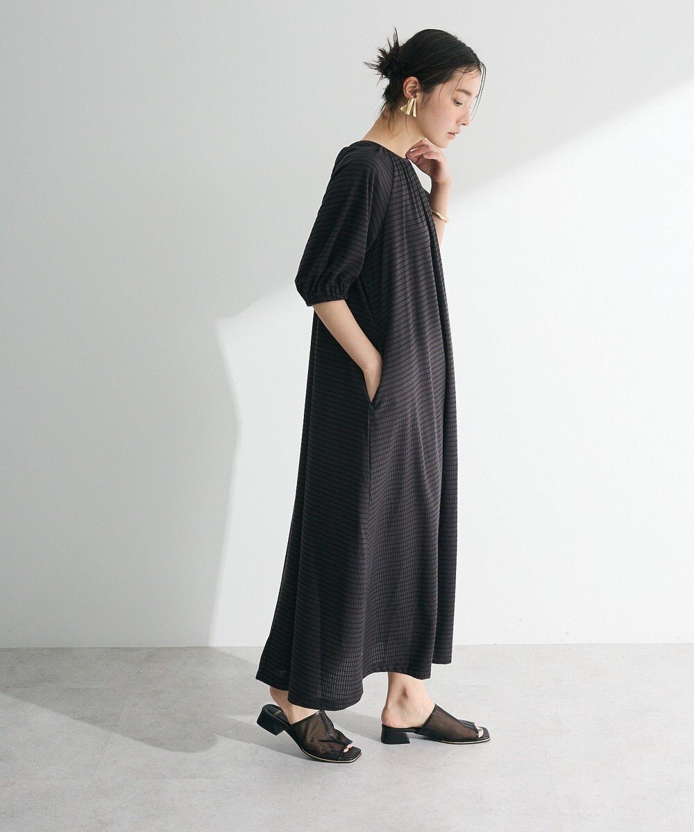 Green Parks ・ＳＵＧＡＲ　ＳＰＯＯＮ　ボーダーリブワンピース 