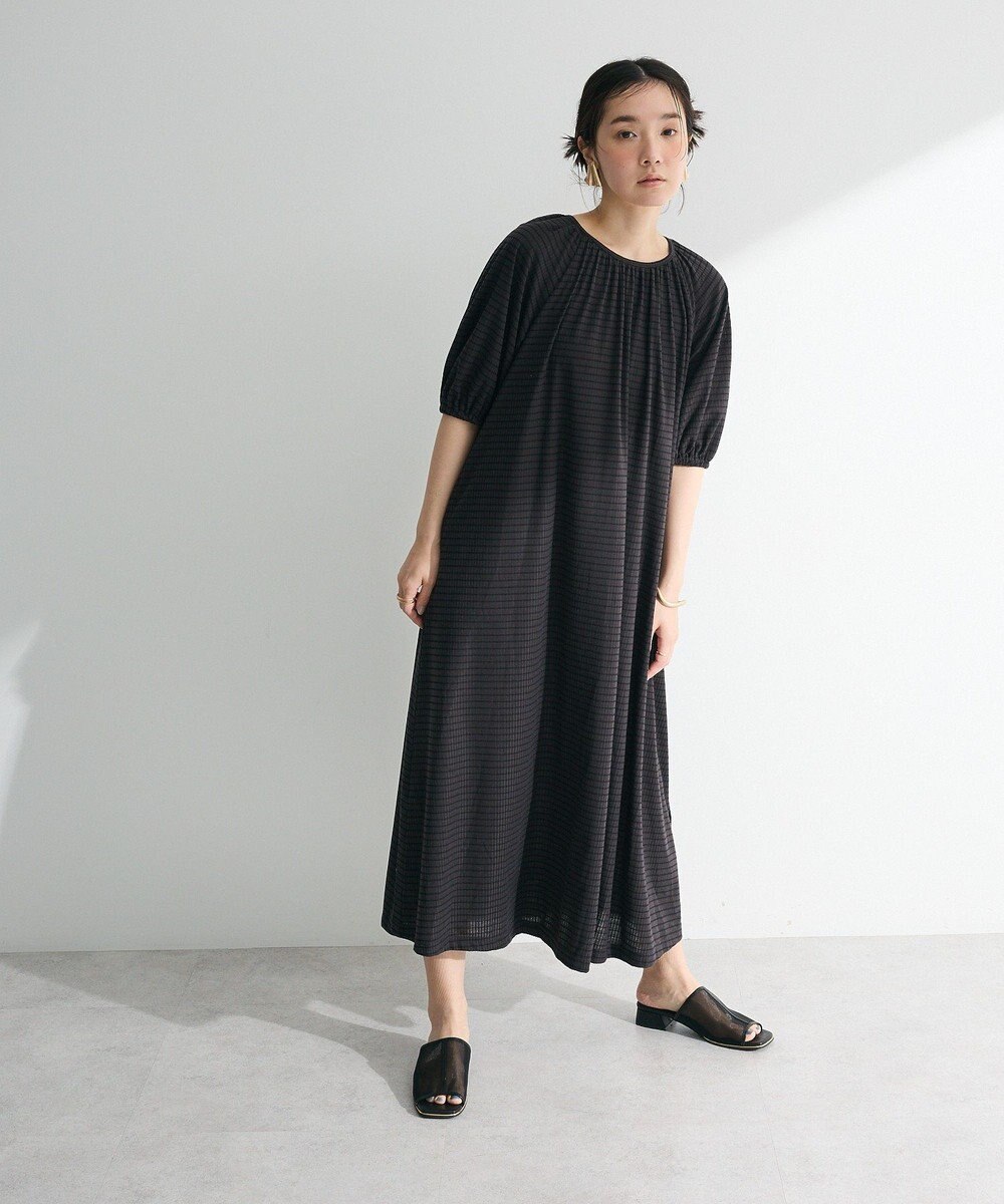 Green Parks ・ＳＵＧＡＲ　ＳＰＯＯＮ　ボーダーリブワンピース 