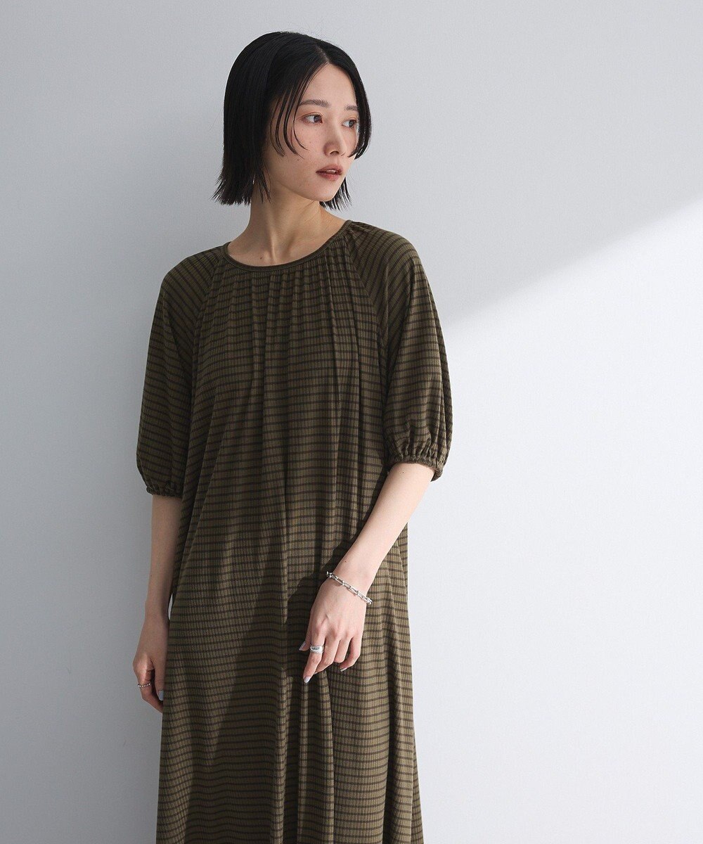 Green Parks ・ＳＵＧＡＲ　ＳＰＯＯＮ　ボーダーリブワンピース 