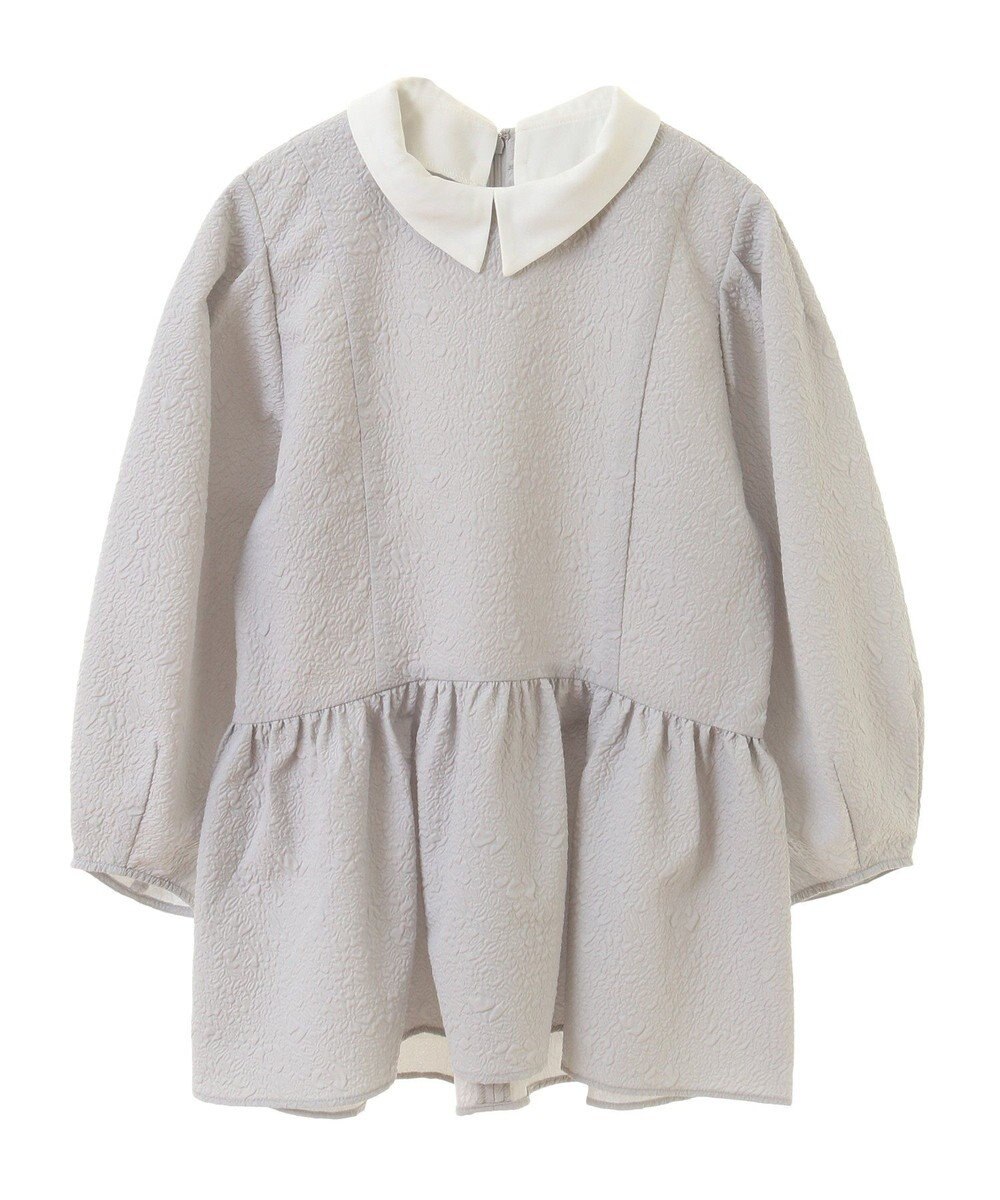 Green Parks ef-de 衿取り外しペプラムブラウス 