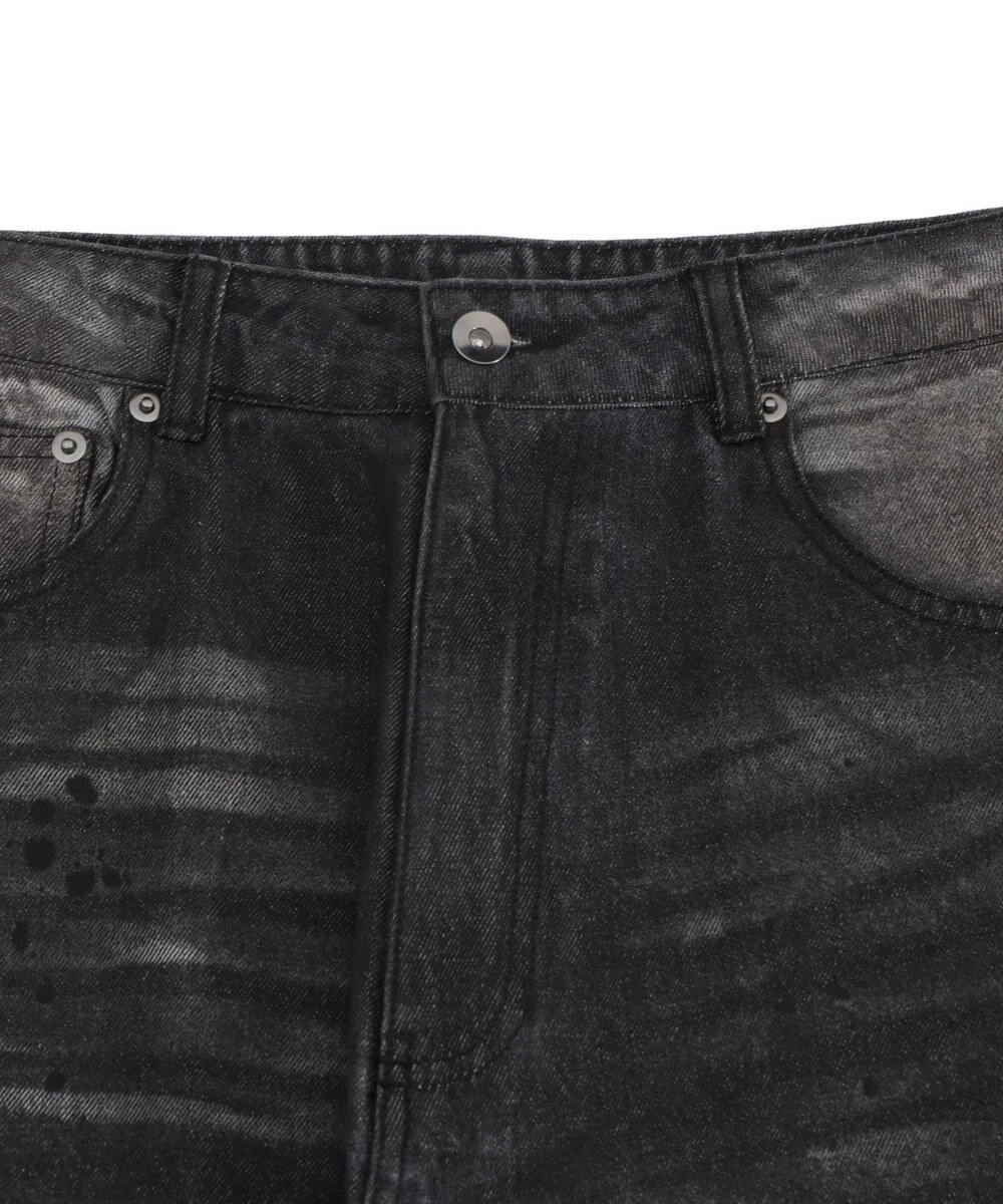 WEGO 【ユニセックス着用ITEM】スーパーバギーダーティデニムパンツ 