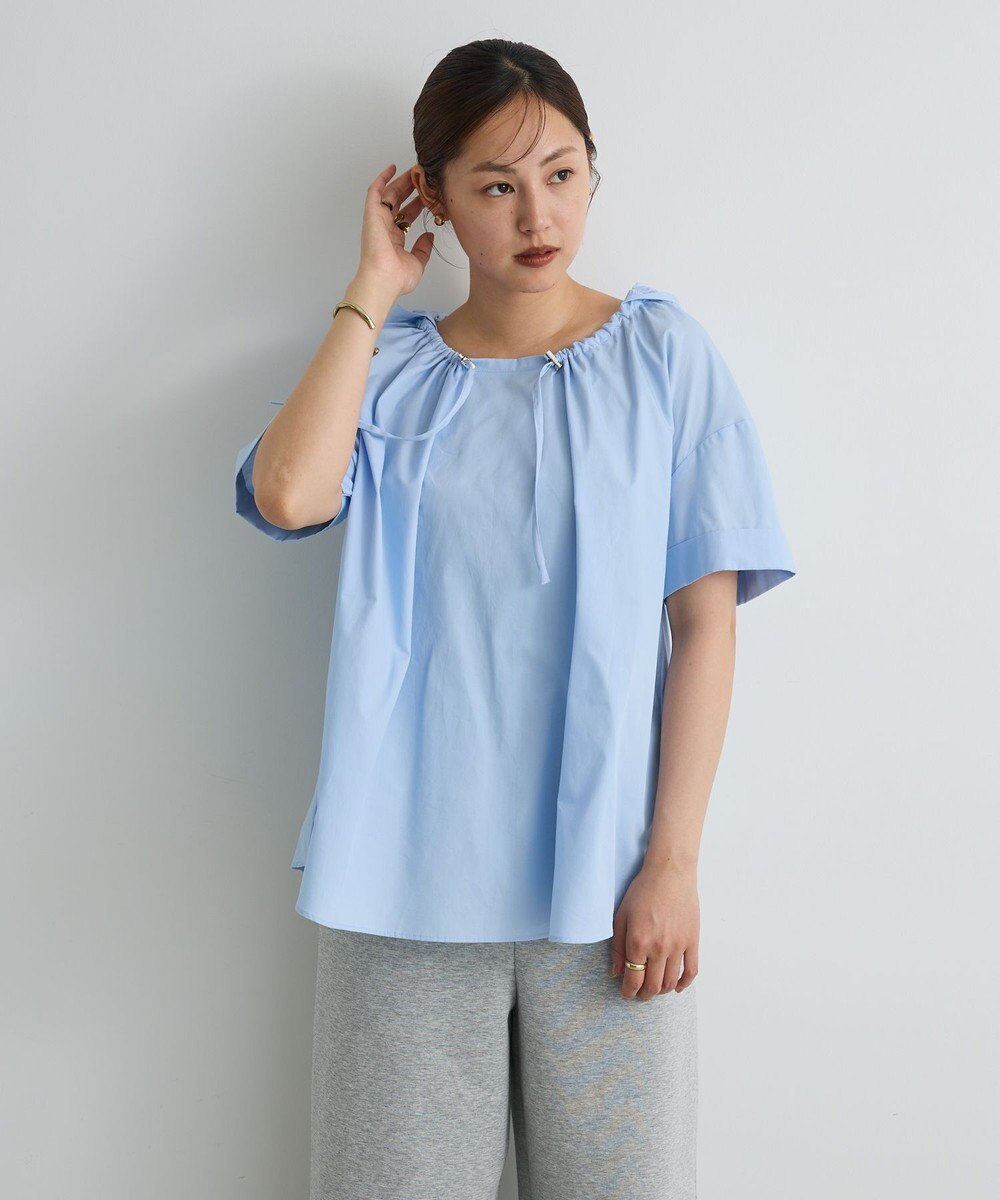 CRAFT STANDARD BOUTIQUE オーバーサイジングフード付きシャツ 