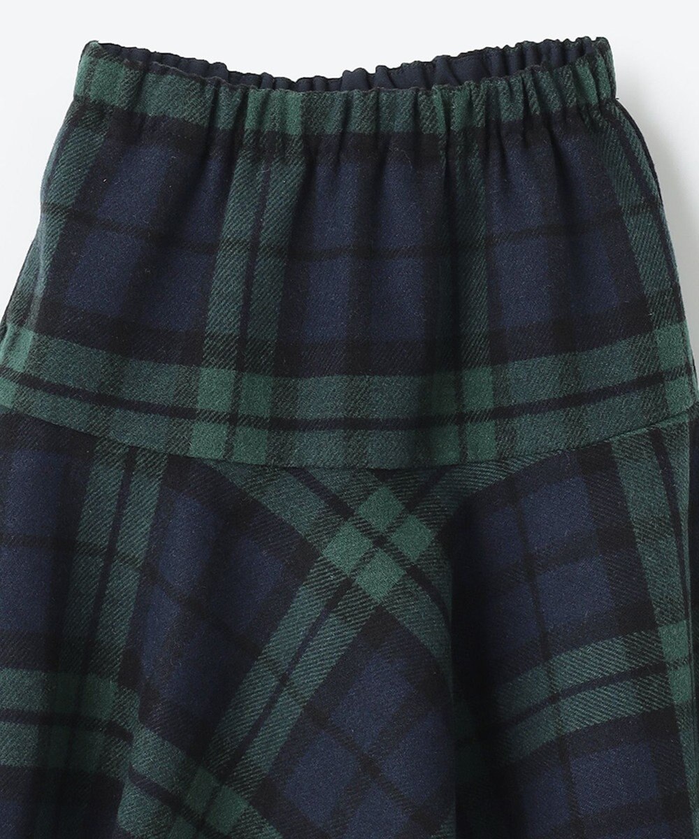 ANY KIDS タータンチェックスカッツ 