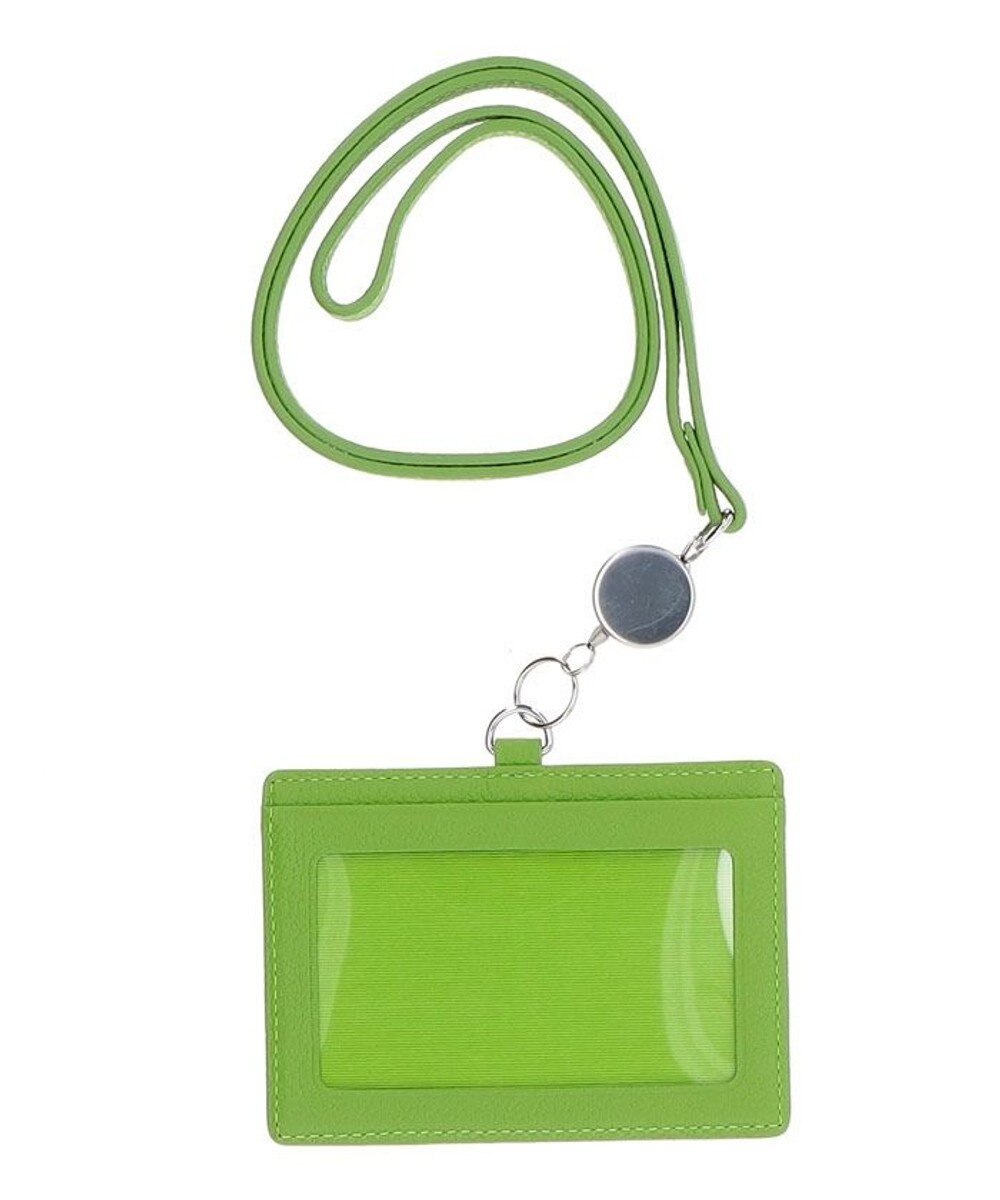 LANVIN en Bleu カリヨン リール付きIDケース 