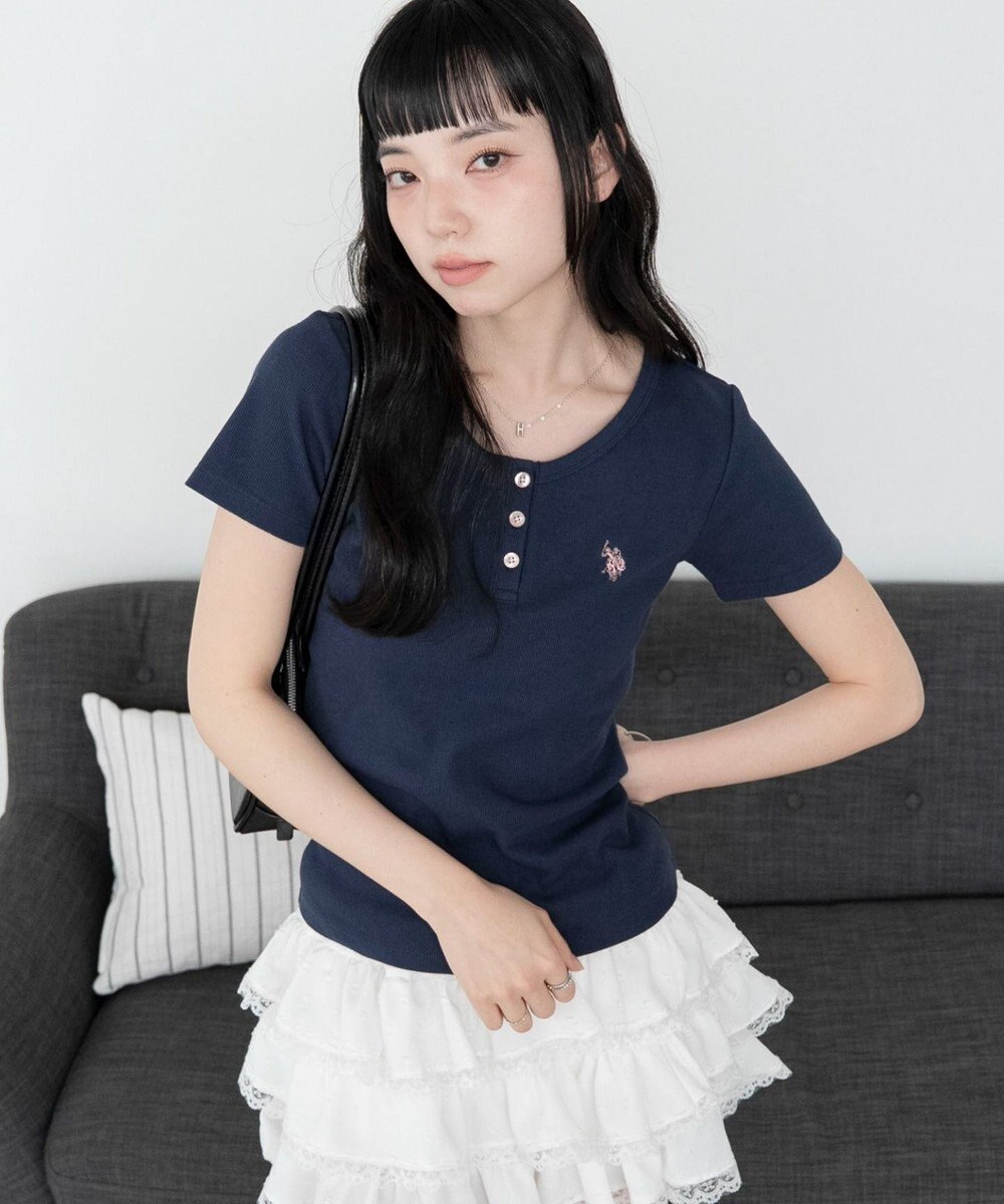 WEGO 別注USPOLOヘンリーネックT 