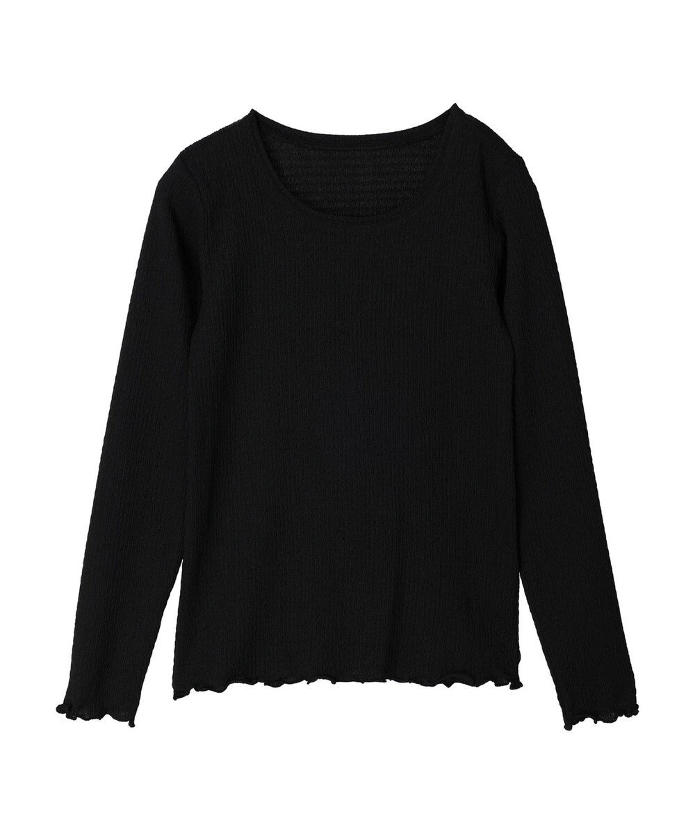 Green Parks ■ＥＳＣＡＲ　Ｕネッククレープカットプルオーバー 