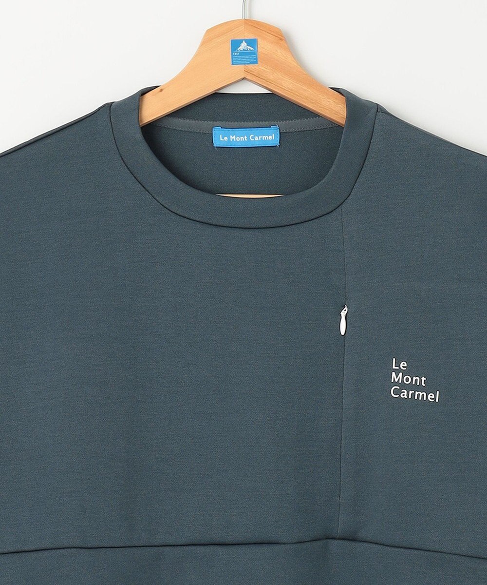 SHARE PARK MENS 【UVカット・吸水速乾・ストレッチ・軽量・アンチピリング 】ダンボールクルーネックスウェット（L・XLサイズ） 