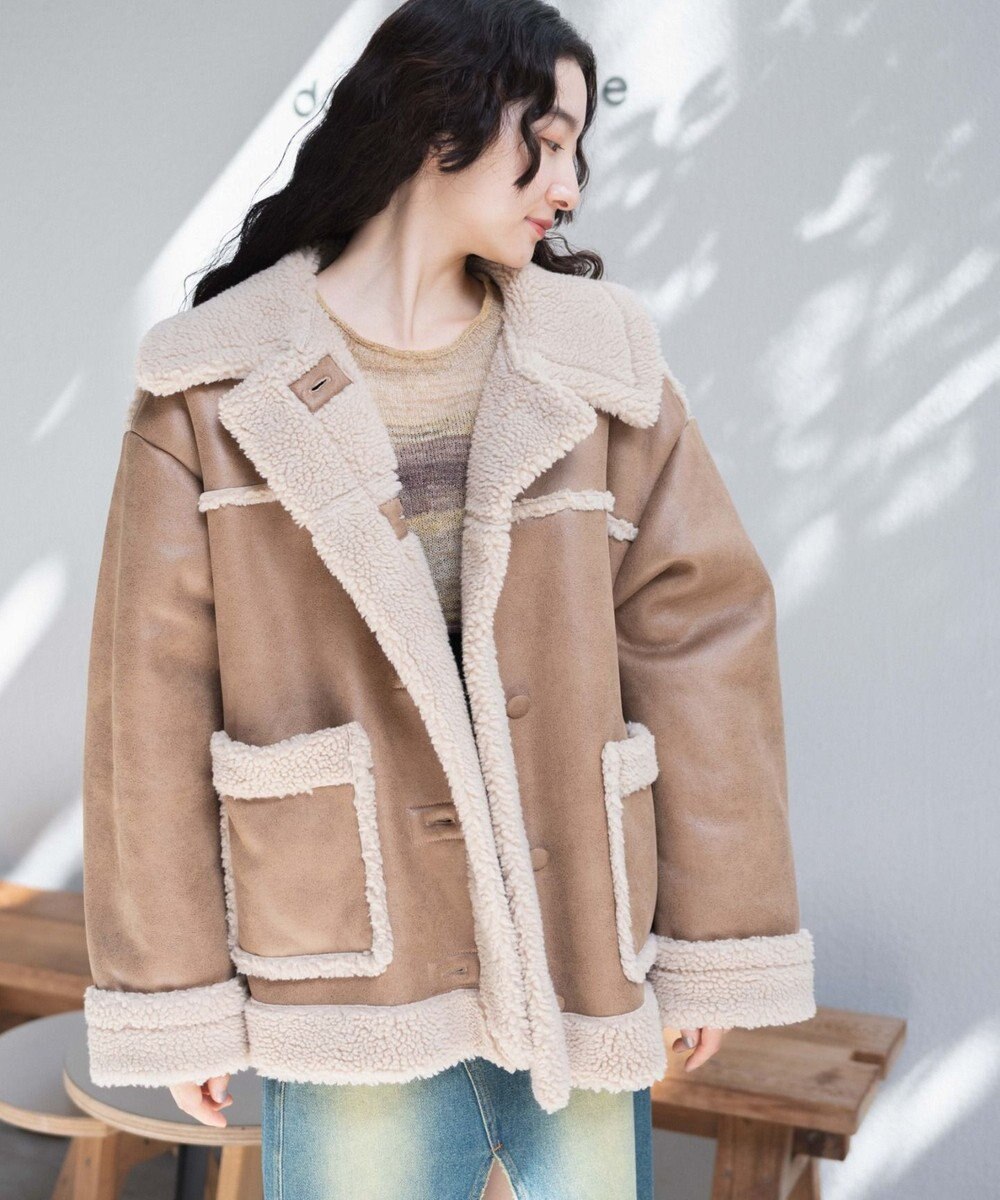 WEGO ボアムートンジャケット 