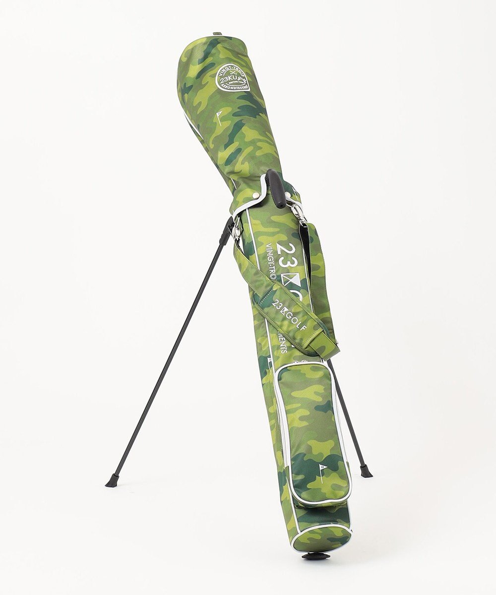 23区GOLF 【UNISEX】カモフラ柄 セルフスタンド 