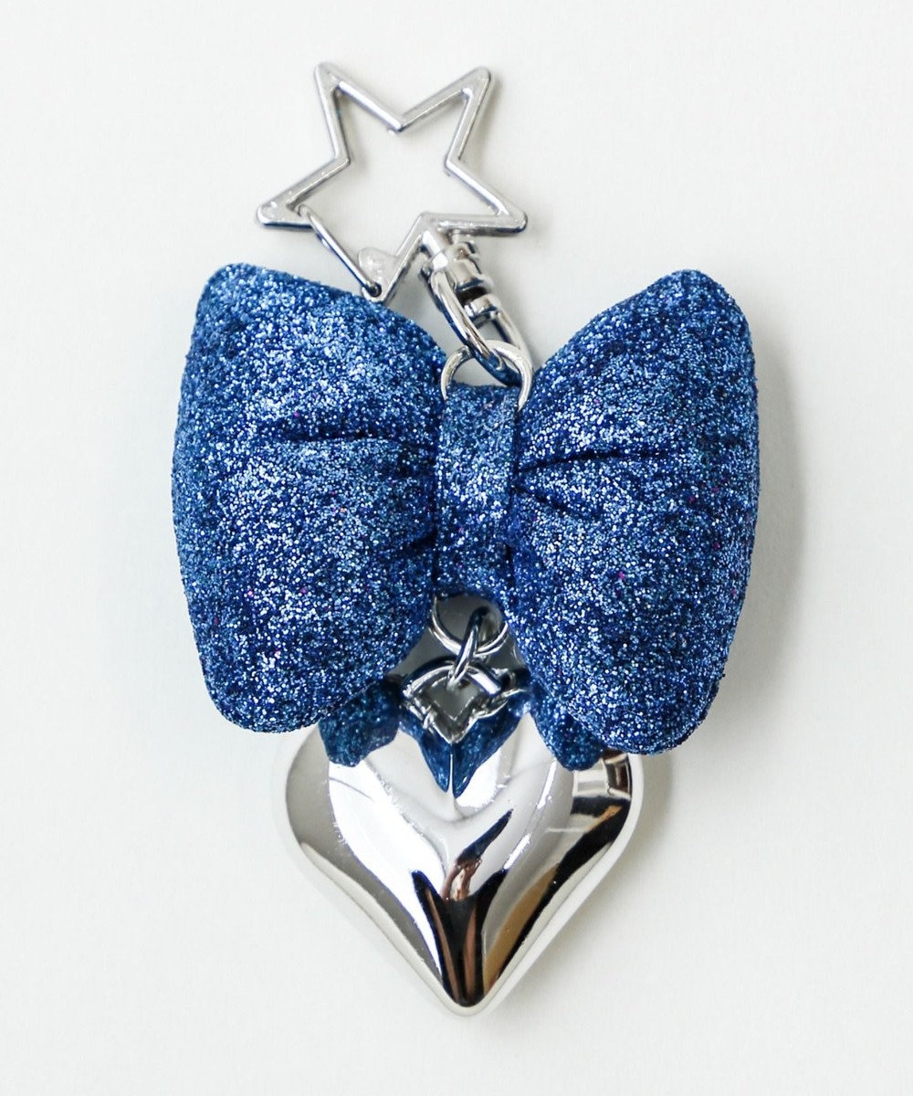 WEGO グリッターリボンキーホルダー 