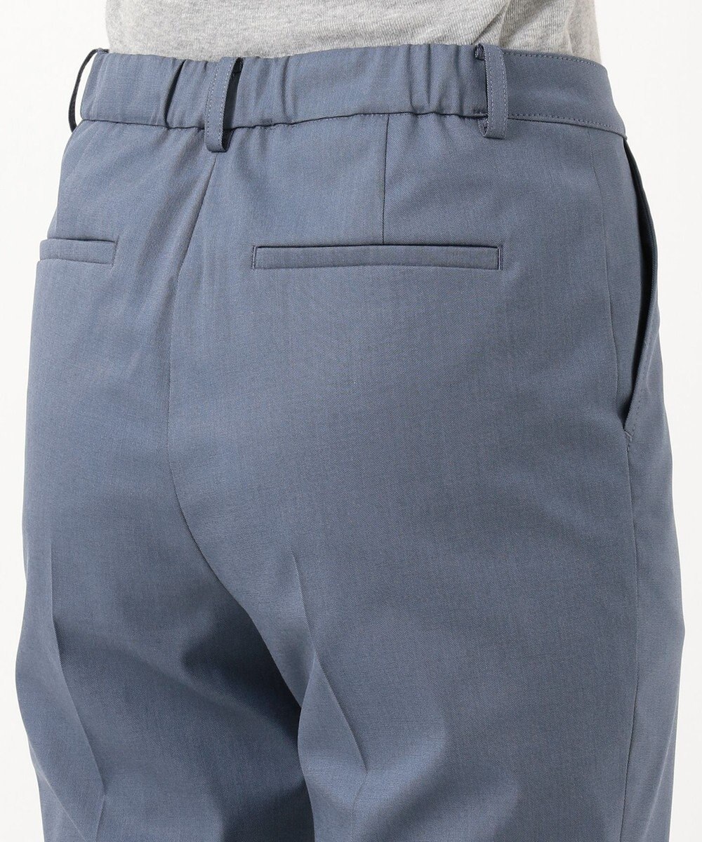 J.PRESS LADIES S 【シワになりにくい】コットンフィッティーシャーク テーパードパンツ 