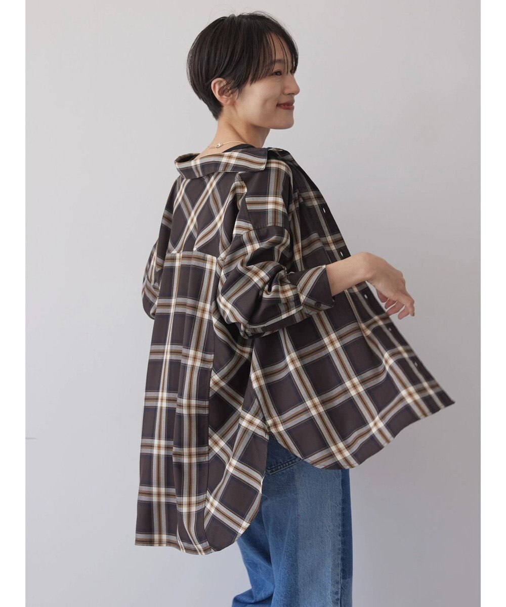 AMERICAN HOLIC イージーケアチェックシャツ 