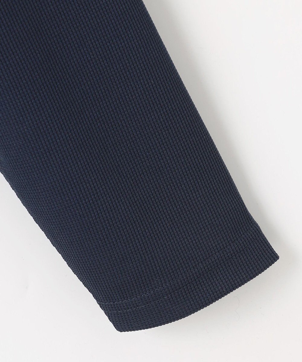 23区GOLF 【MEN】ミニワッフル長袖ポロ 