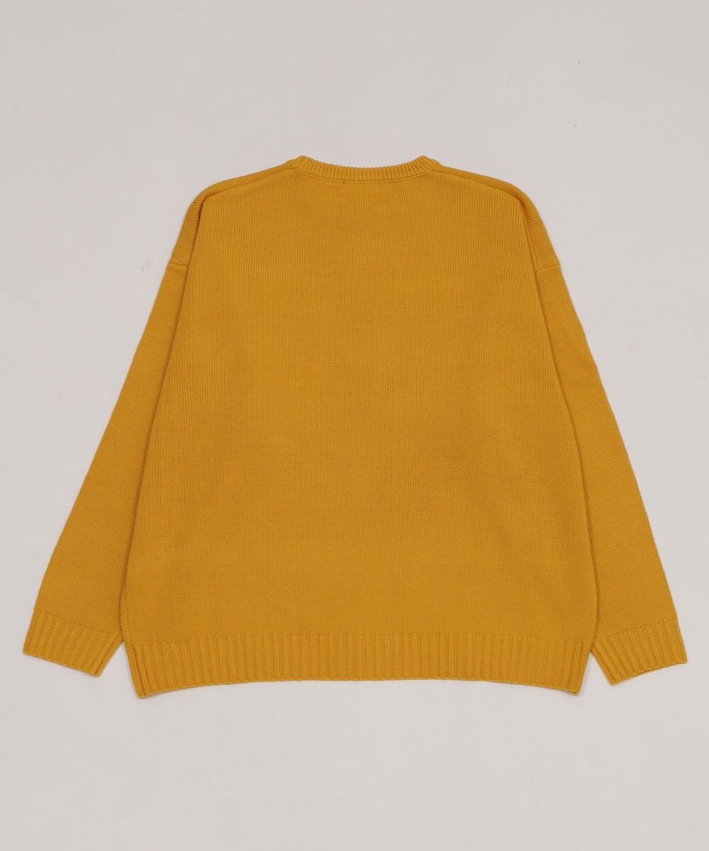 WEGO 【ユニセックス着用ITEM/MLサイズ展開】ジャガードアニマルプルオーバー 