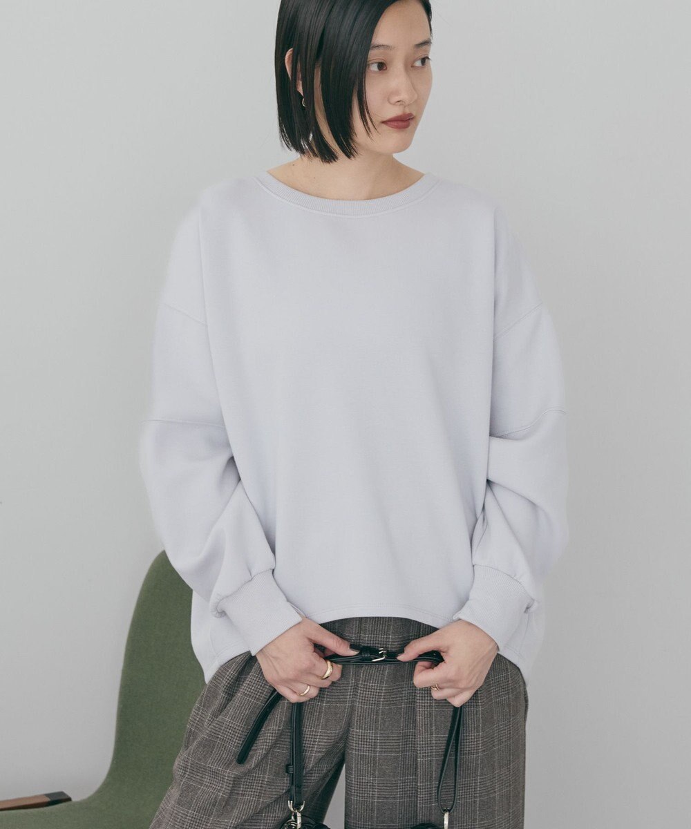 AMERICAN HOLIC 【WEB限定】袖タックコクーンポンチプルオーバー 