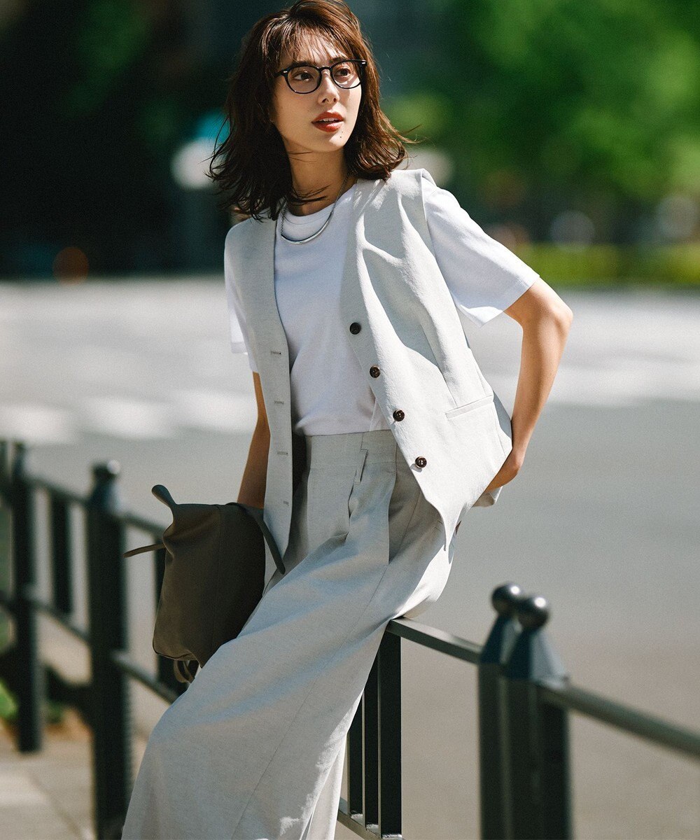 23区 【CLASSY.6月号掲載/Oggi4月号掲載】レザートートバッグ 