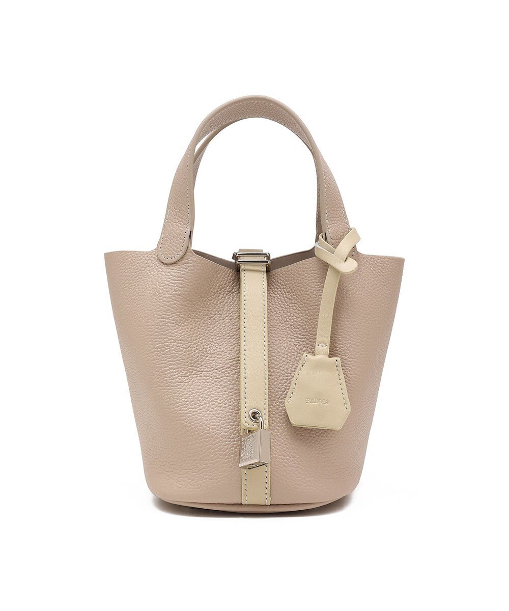 style code 【PADMA/パドマ】 キーチャーム付 本革ミニトートバッグ 