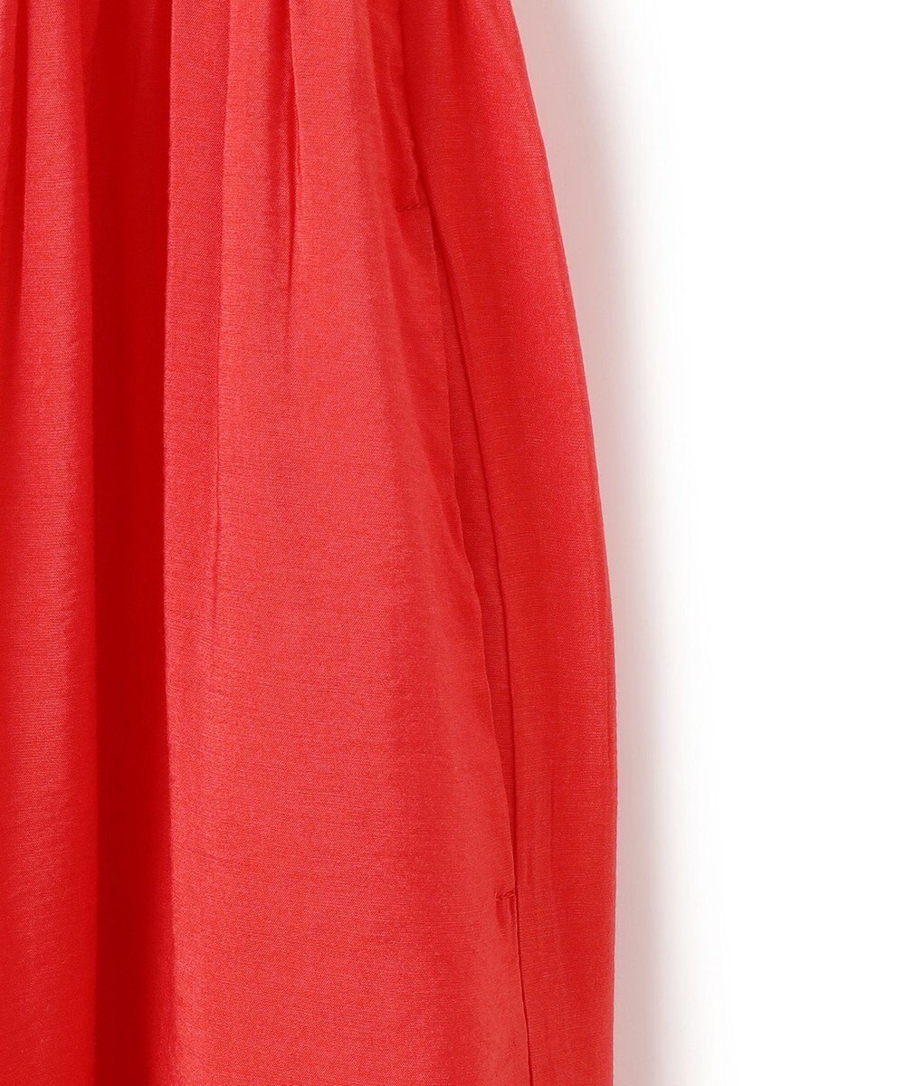 UNFILO ヴィンテージシアー ギャザーワンピース 