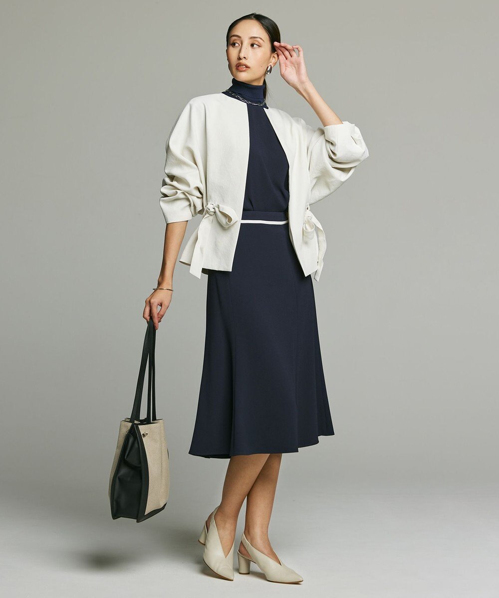 BEIGE， MARIE / ノーカラージャケット 