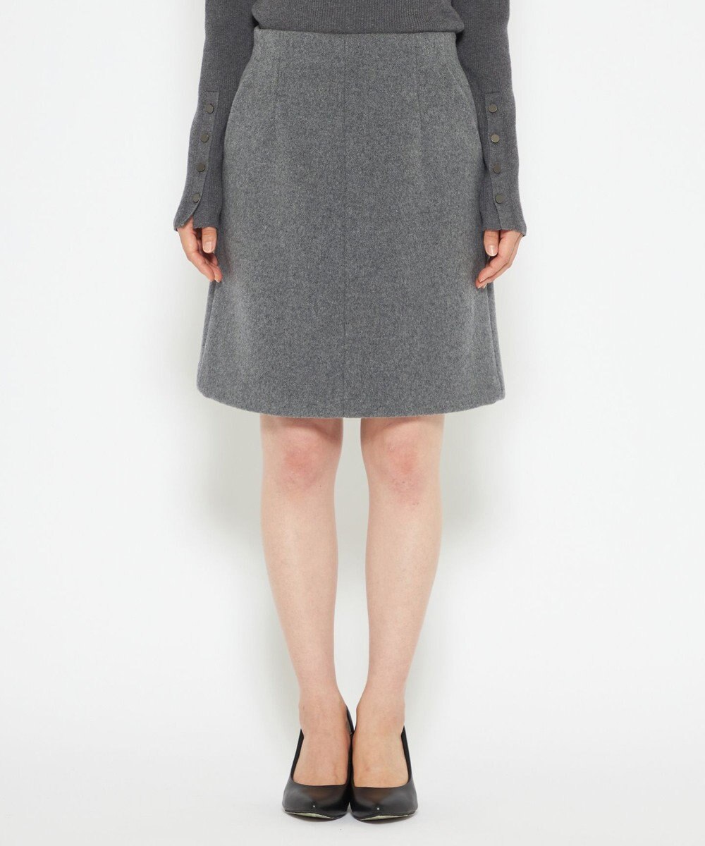 uncrave プルーフ メルトン ミニスカート（uncrave STANDARD） 