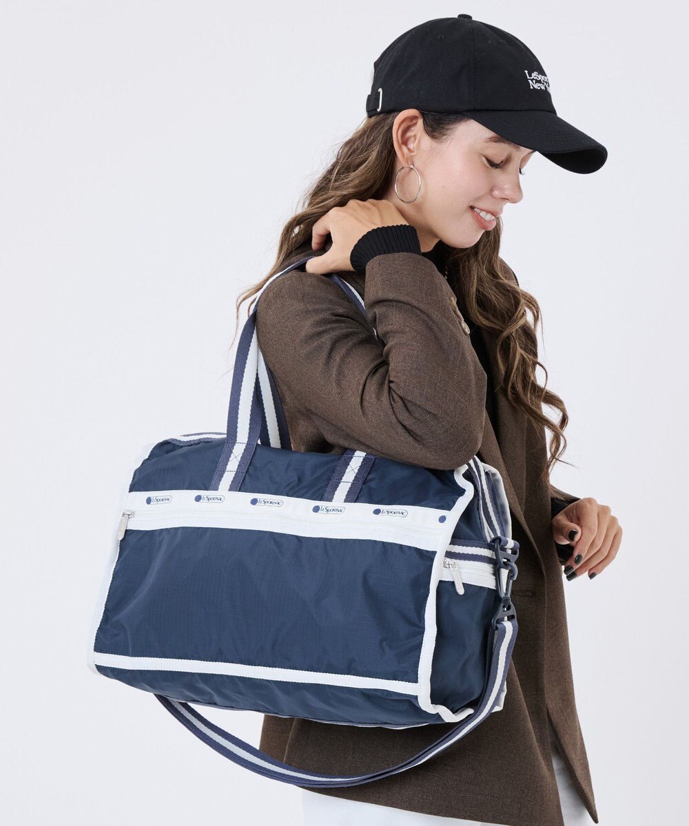 LeSportsac DELUXE MED WEEKENDER/スペクテイターディープブルー 