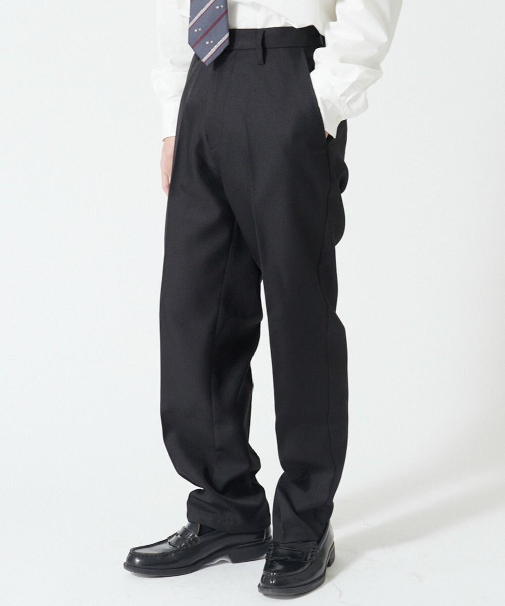 WEGO 【SCHOOLITEM】メンズスクールスリムスラックス 