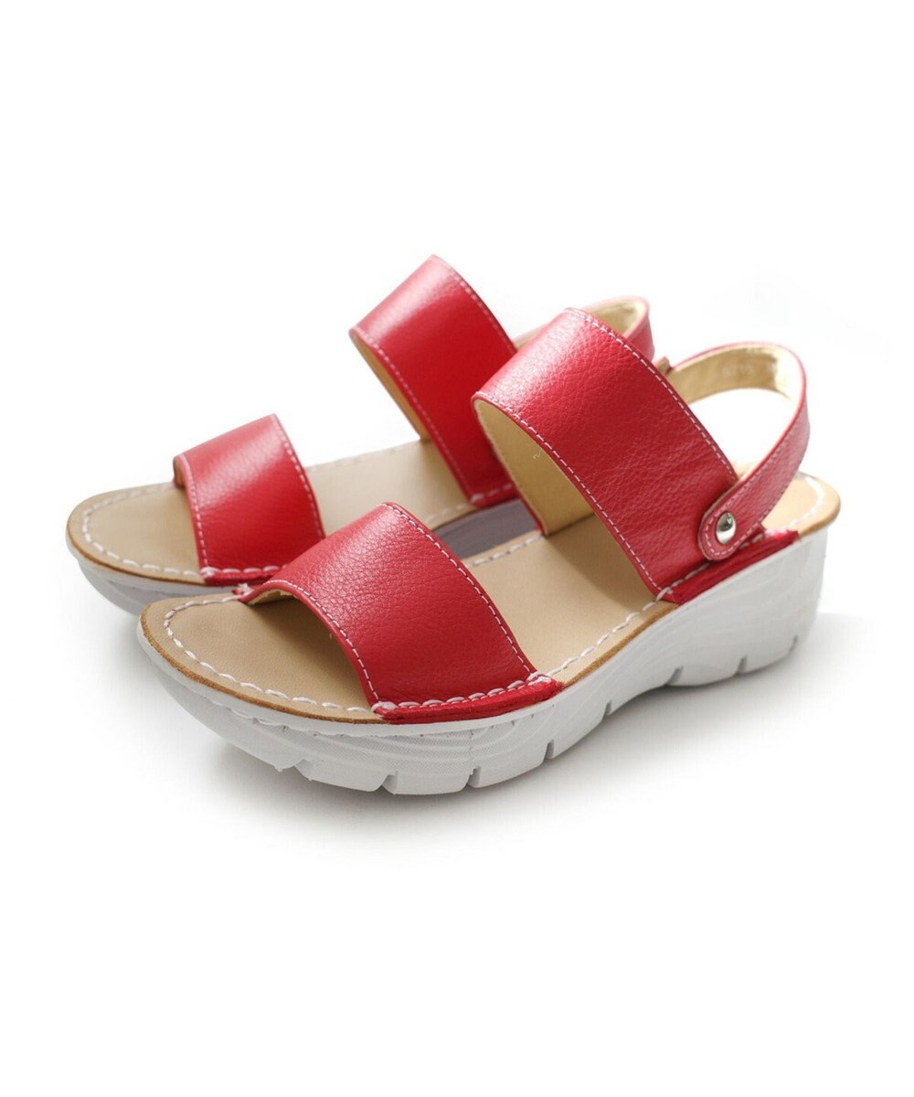 Pointer 本革 超軽量2WAY ツーバンドサンダル 