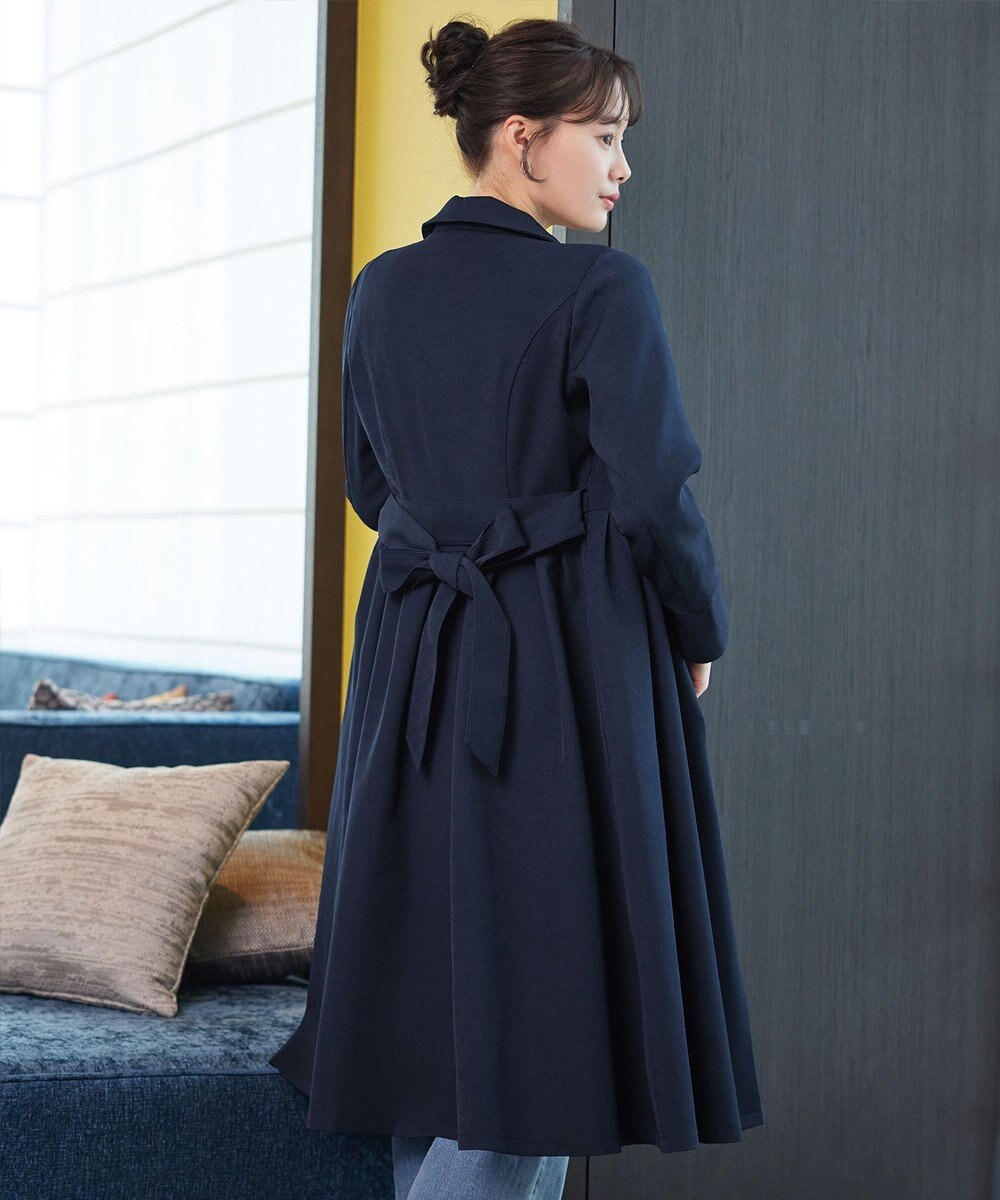 Tiaclasse L 【新色追加】ステンカラードレスコート 