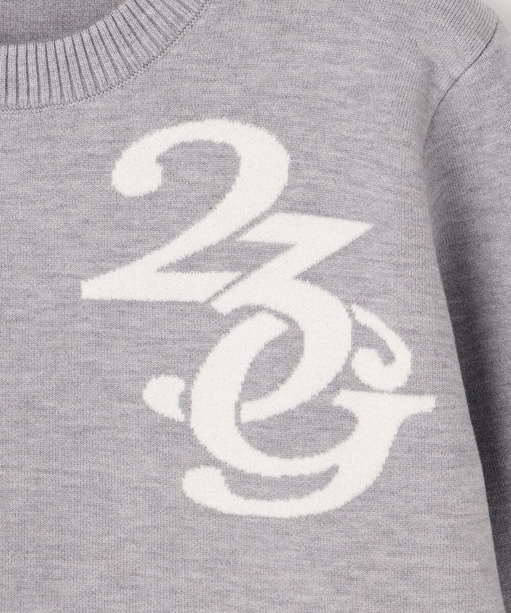 23区GOLF 【WOMEN】ロゴグラフィックもちもちニット 