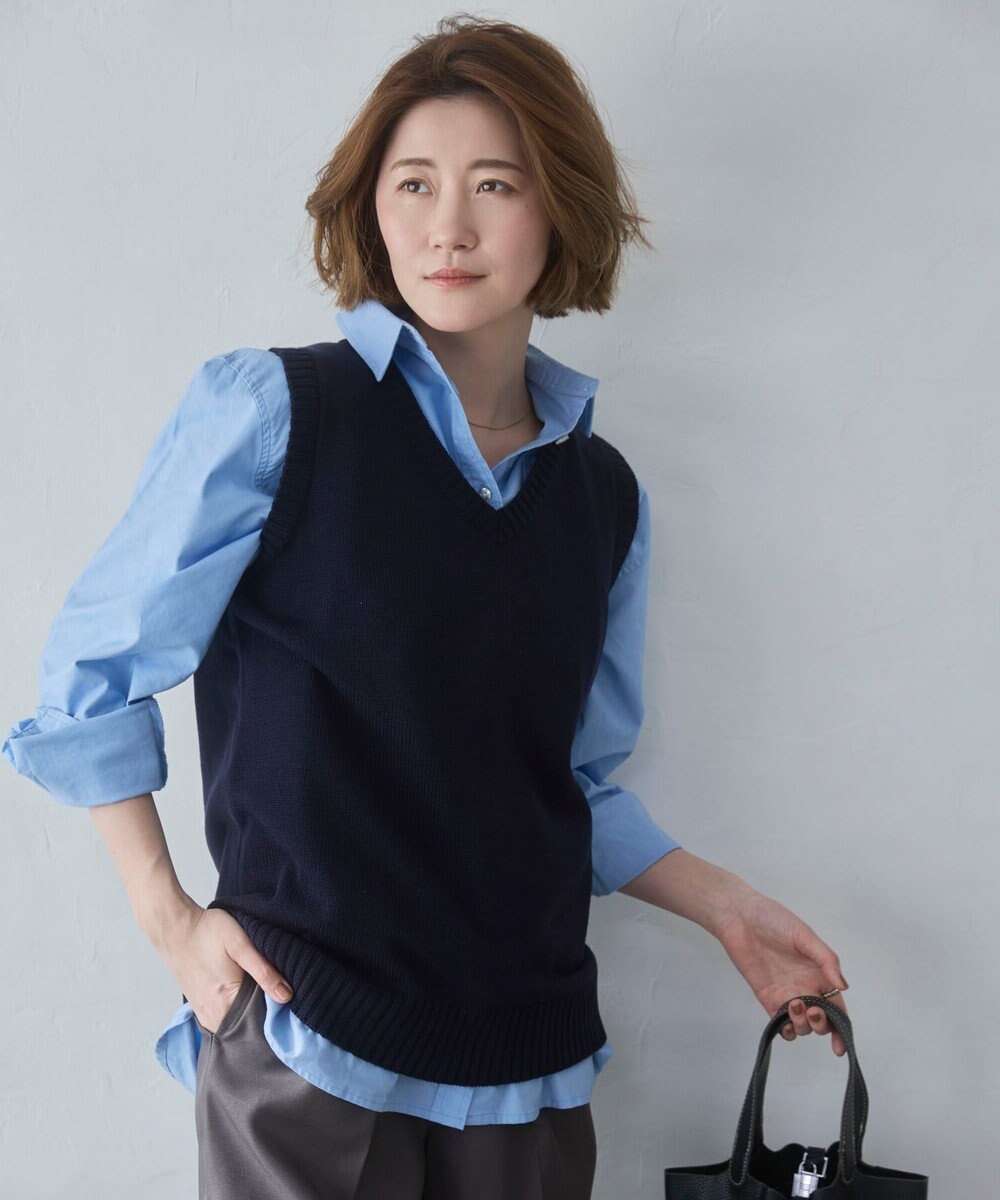 WEGO 【2026春夏】ベーシックニットベスト 