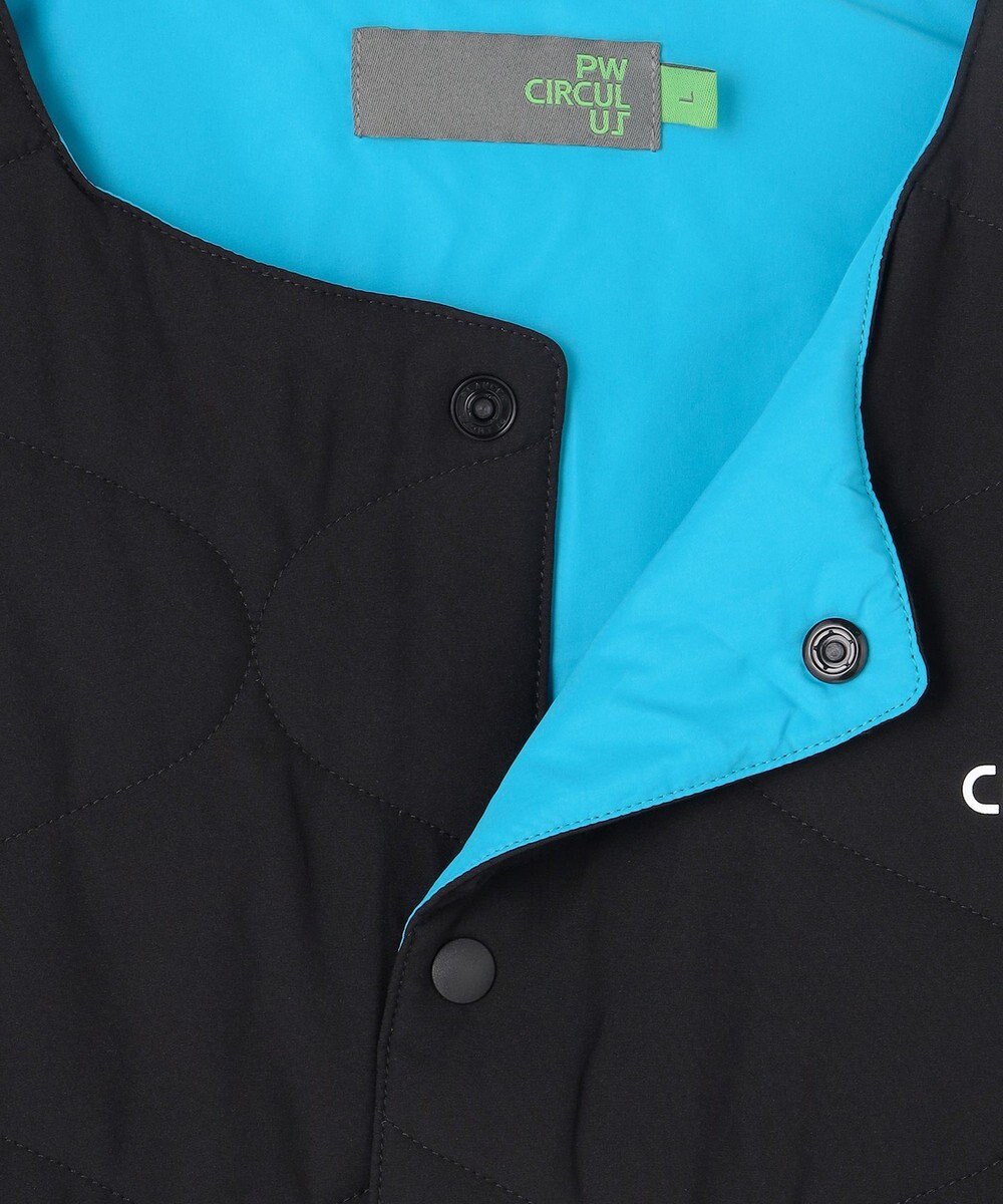 PW CIRCULUS 【撥水加工 / ストレッチ】【MEN】キルティング中綿インナーベスト ゴルフ 