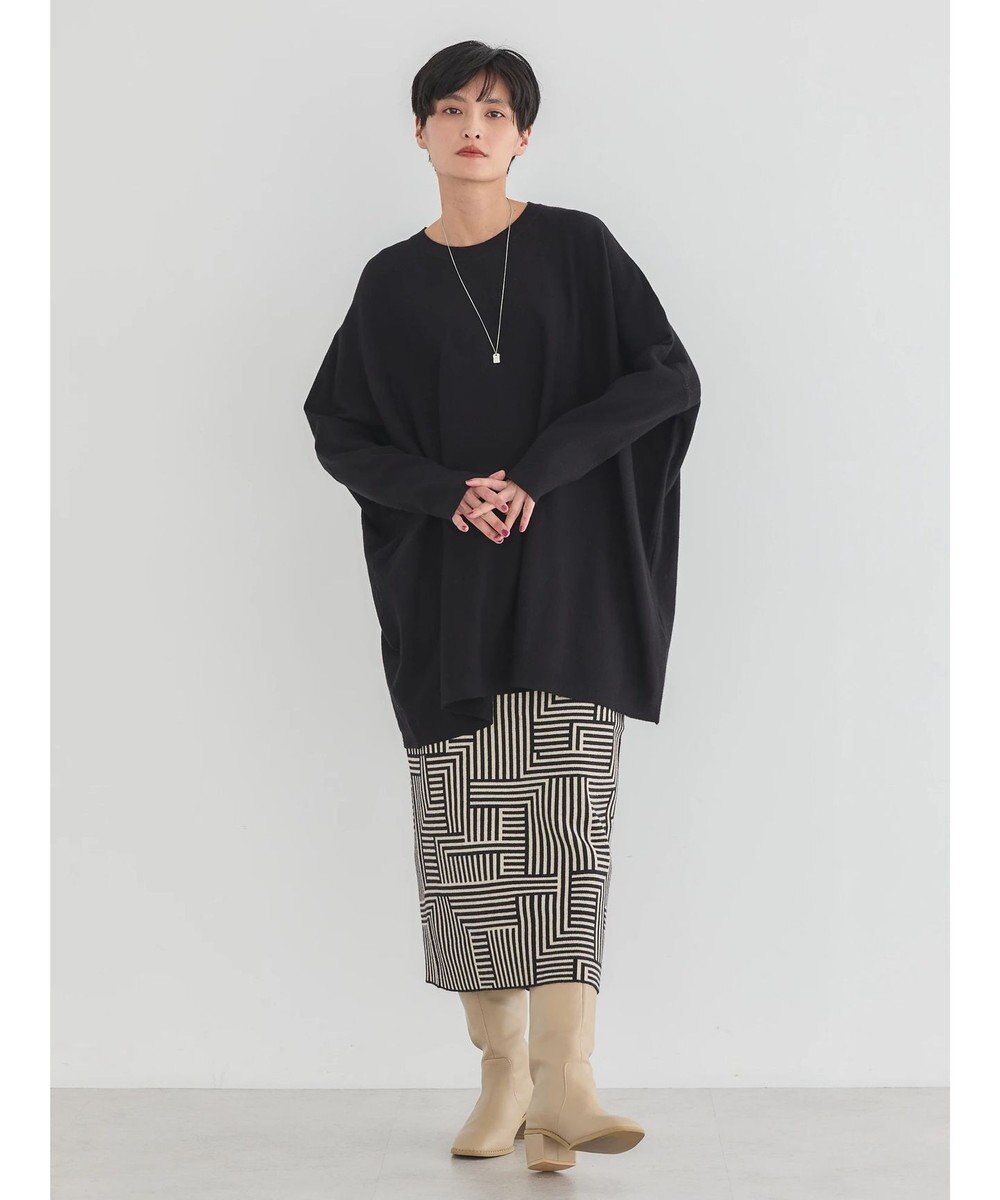 AMERICAN HOLIC バイパチポンチョライクＢＩＧニットチュニック 