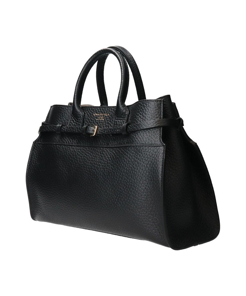 INTER-CHAUSSURES 【CHRISTIAN VILLA】レザーハンドバッグ 