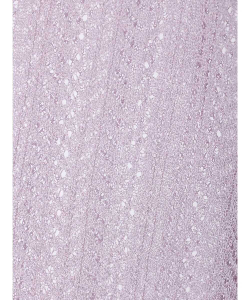 Green Parks すかし編みニットカーディガン 