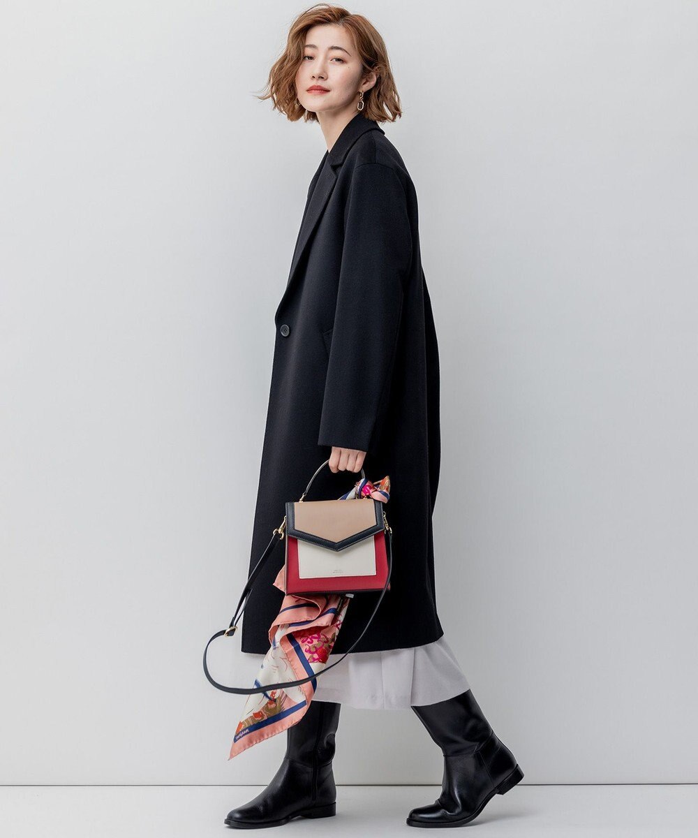 23区 【滝沢眞規子さん着用】ウールカシミヤビーバー チェスター コート 