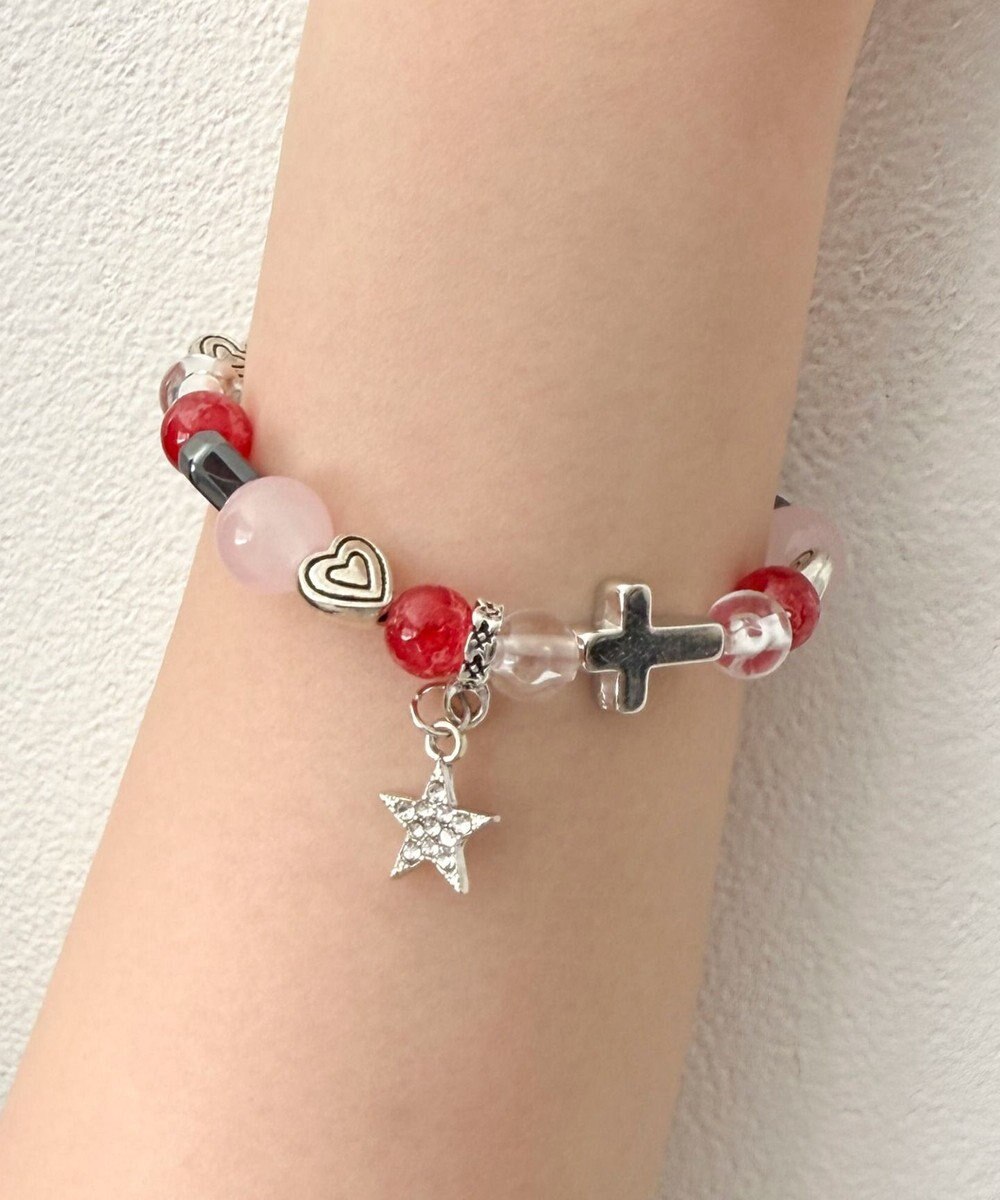 WEGO Lビーズチャームブレス 