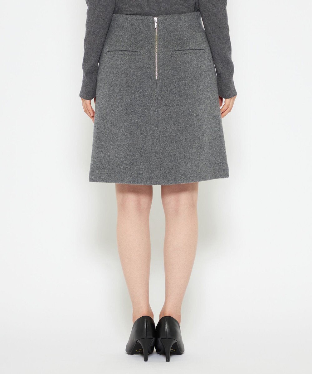 uncrave プルーフ メルトン ミニスカート（uncrave STANDARD） 