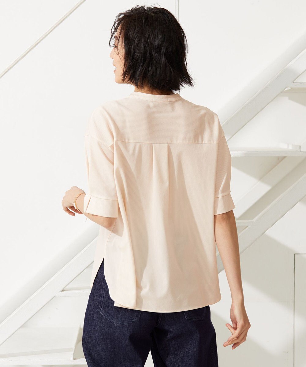 自由区 S 【WEB限定・洗える】トリコットジャージー カットソー 