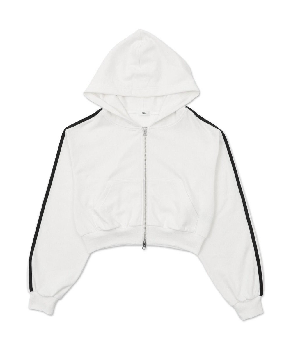 WEGO Wジップショートパーカー 