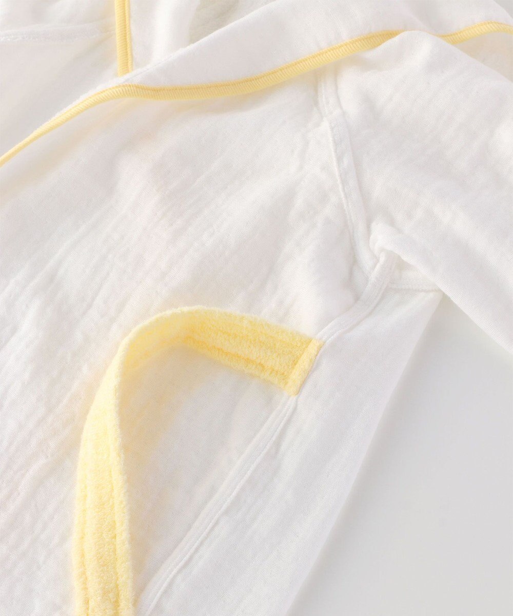 UCHINO マシュマロガーゼ&パイル　ベビーローブ　70cm 