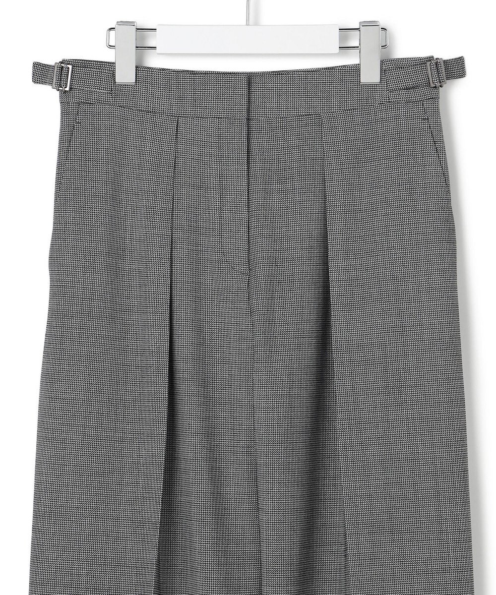 ICB 【UVカット・洗える】ウール2WAYストレッチ ワイドパンツ 