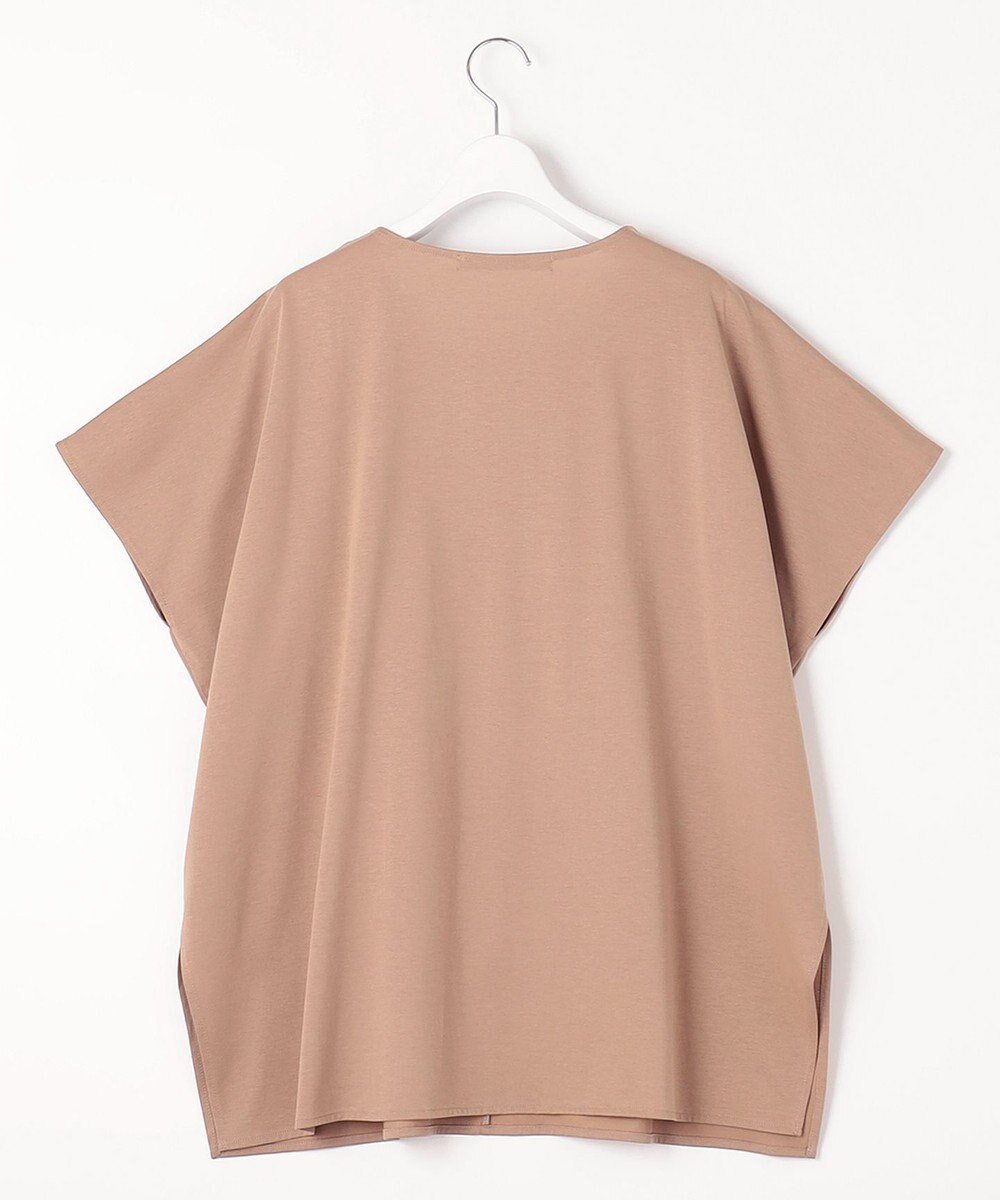 自由区 【洗える・XSサイズあり】レースEDGEフロントレース カットソー 