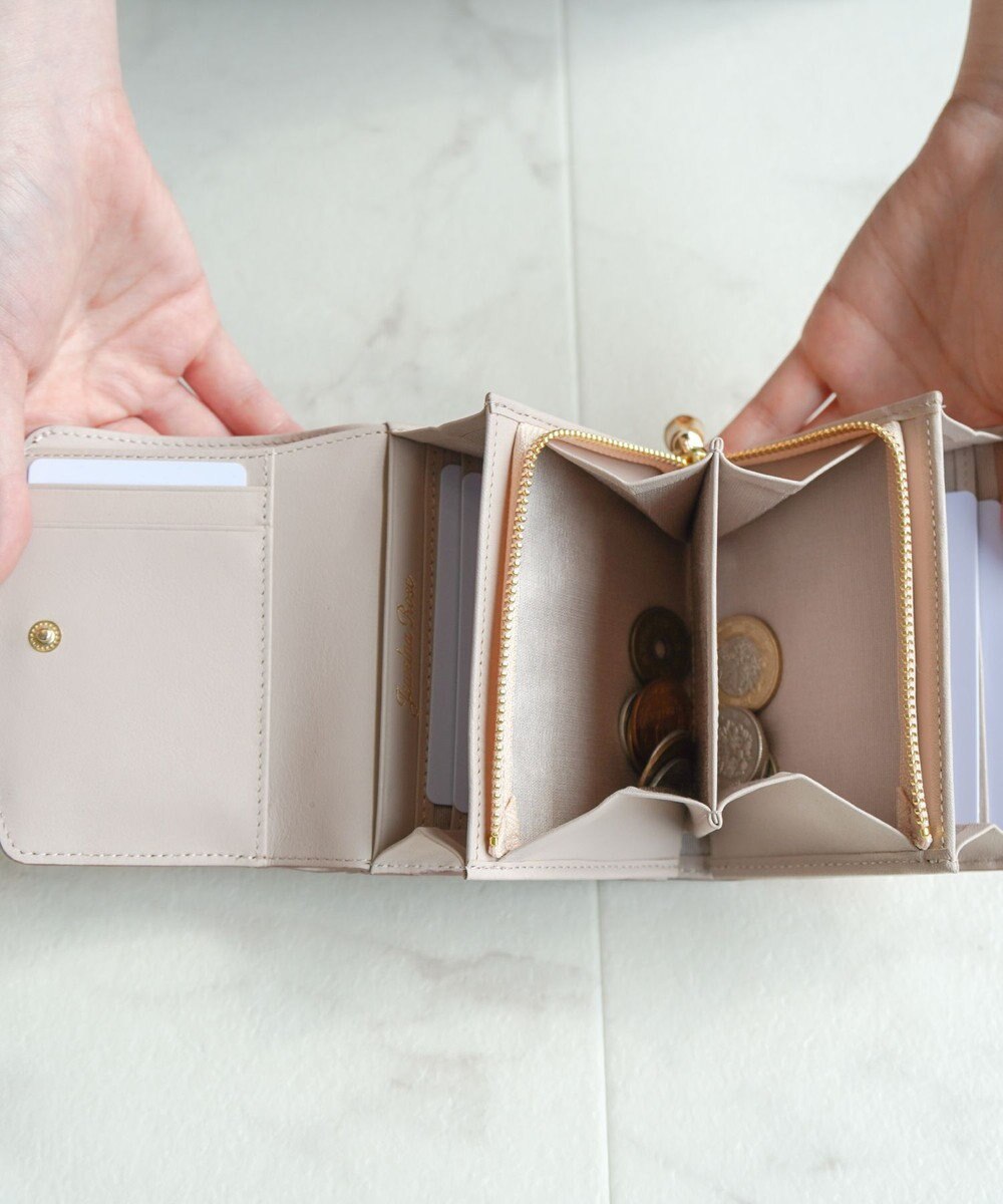 ACE BAGS & LUGGAGE 【新色登場】 Jewelna Rose フォリー 本革 二つ折り財布 15146 