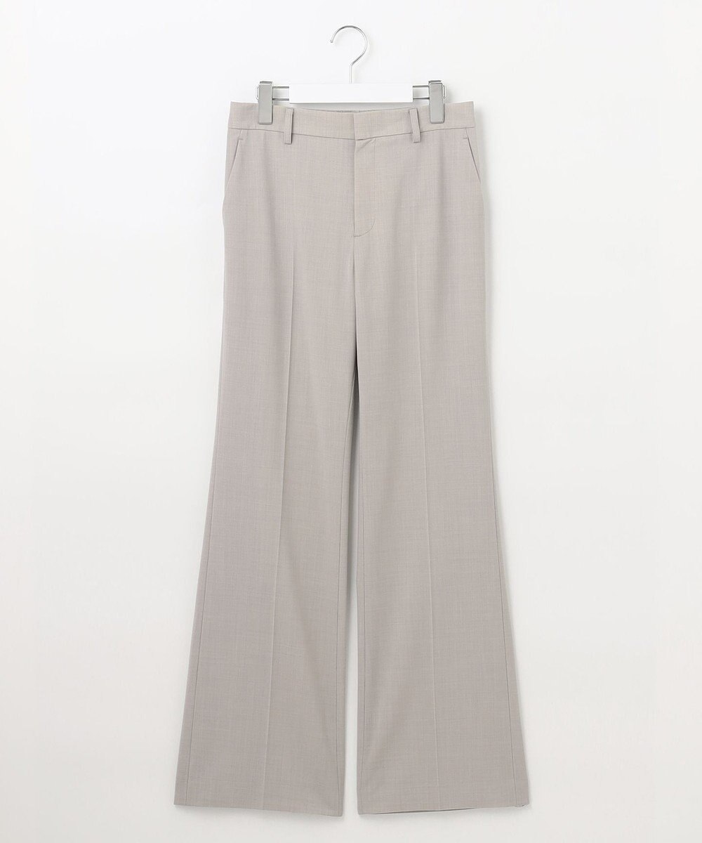 自由区 【セットアップ対応・洗える】ウールブレンドセットアップ パンツ 