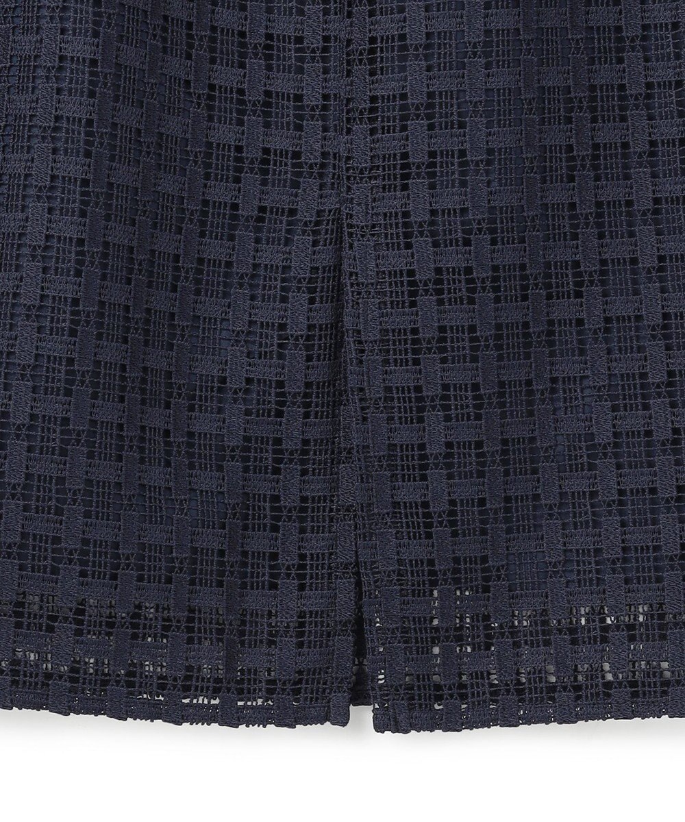 ICB グリッドパターンレース スカート 